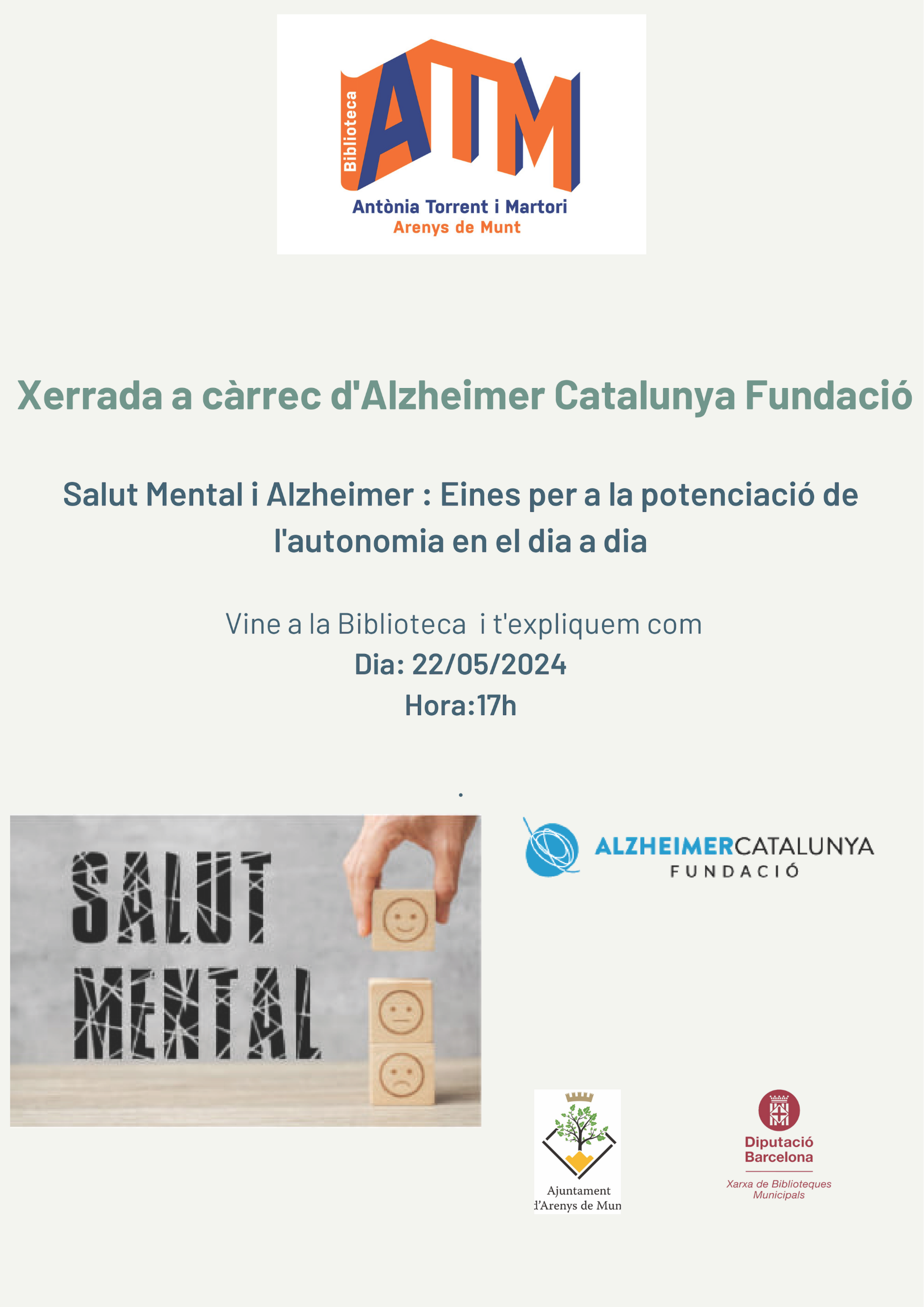 Conferència: Salut mental i Alzheimer