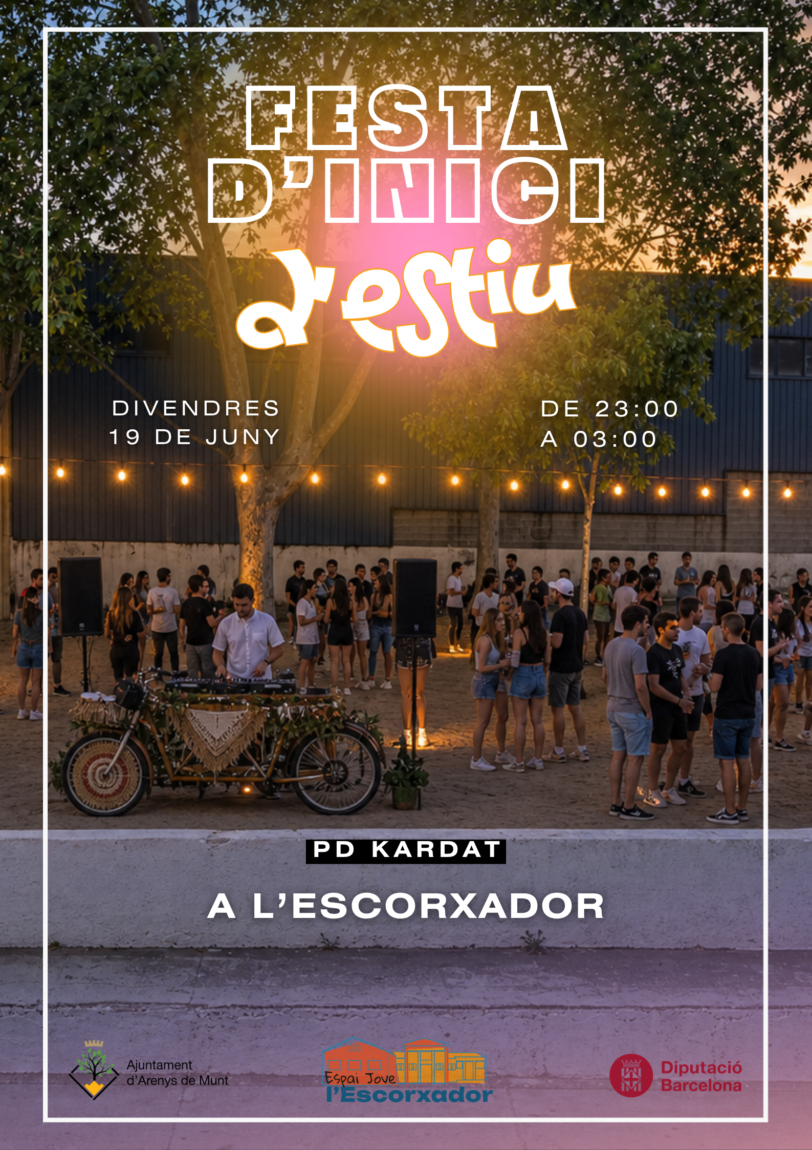 Festa d'Inici d'Estiu a l'Espai Jove l'Escorxador