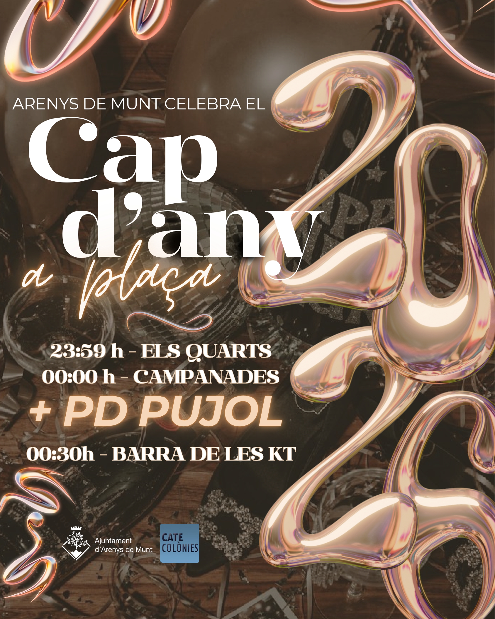 FESTA DE CAP D'ANY A PLAÇA 2026