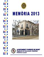 Memòria de la Policia Local 2013