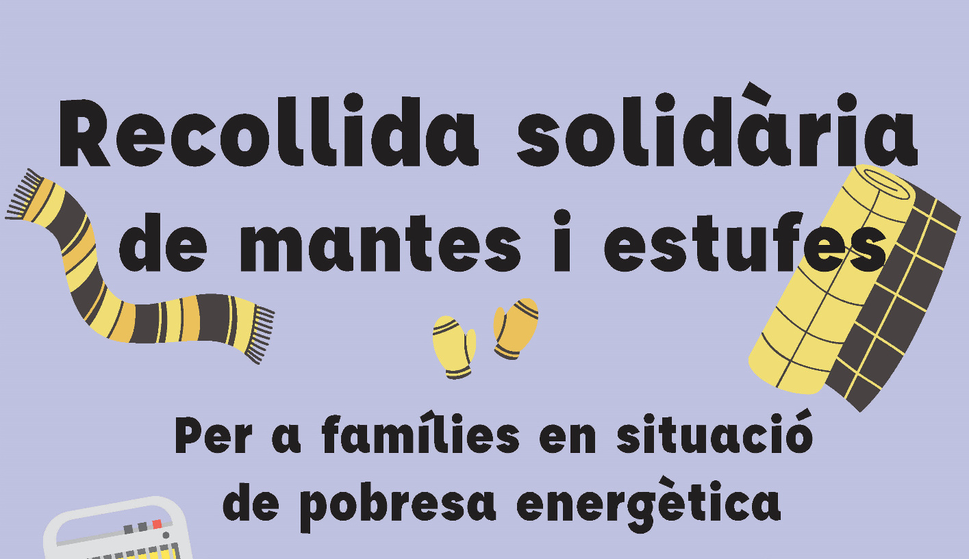 Recollida solidària de mantes i estufes novembre-desembre 2021