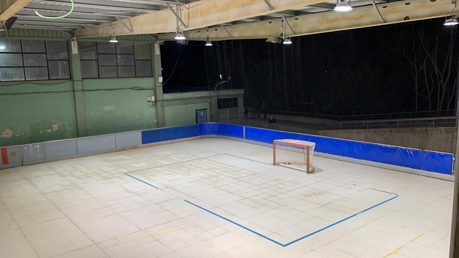Canvi de llums LED als pavellons