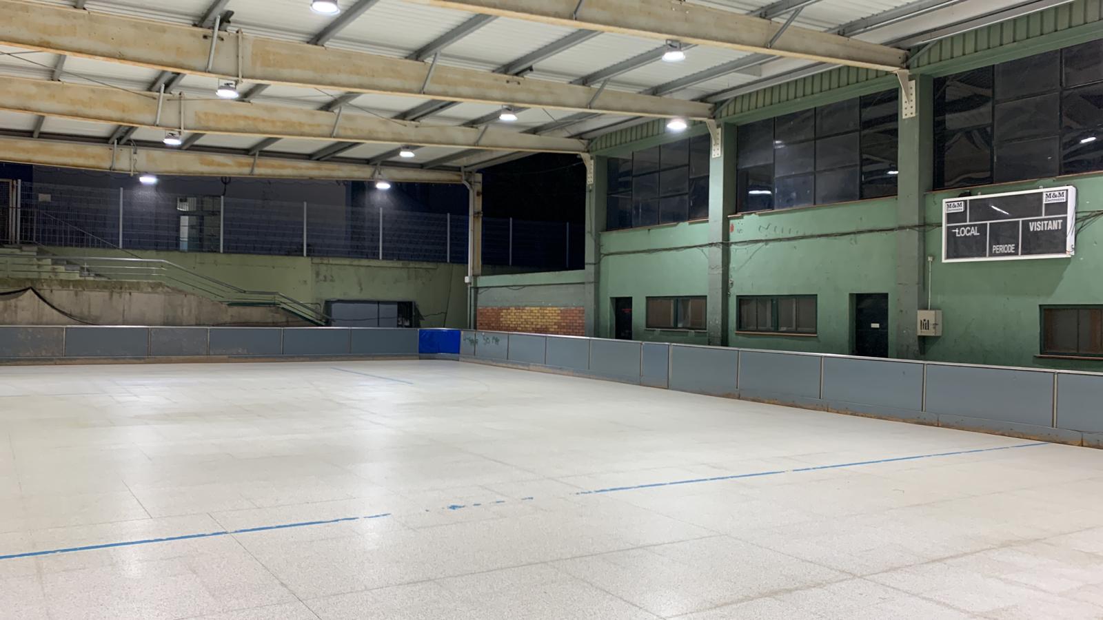 Canvi de llums LED als pavellons