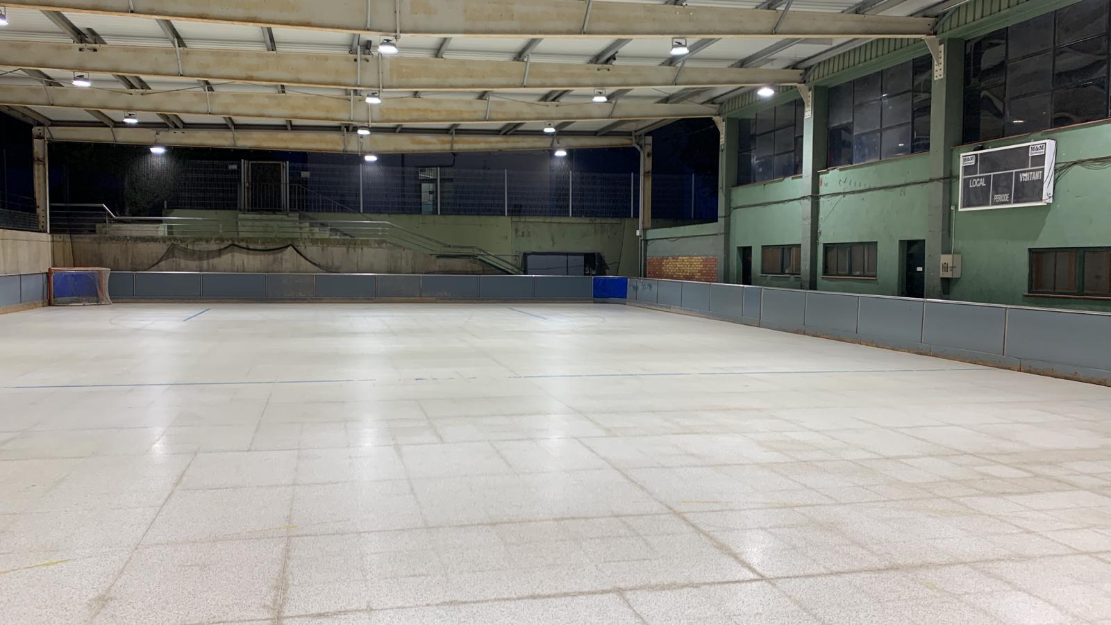 Canvi de llums LED als pavellons