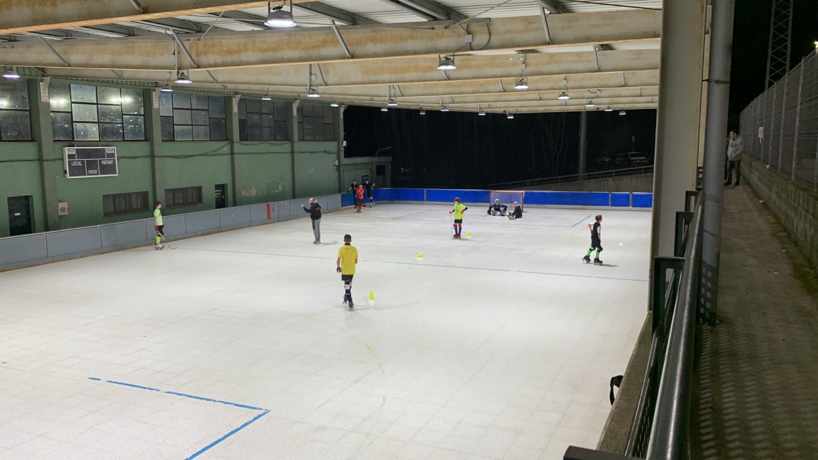 Canvi de llums LED als pavellons