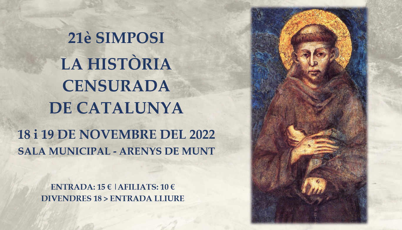 21è Simposi sobre la Història Censurada de Catalunya