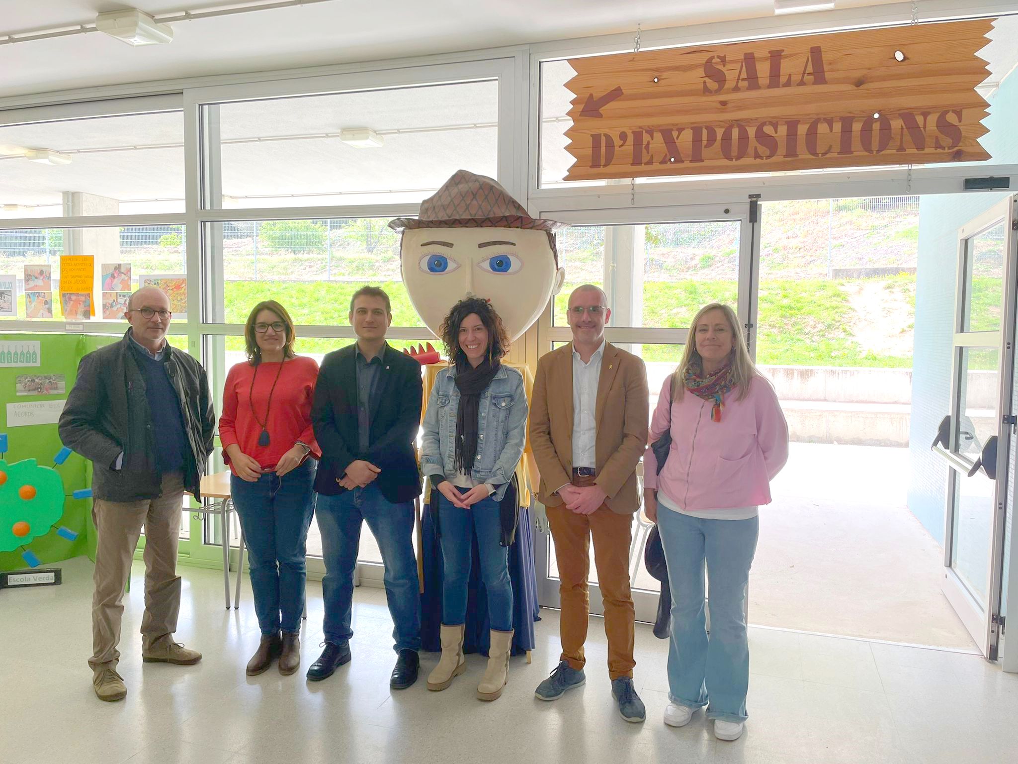 Visita Serveis Territorials d'Educació 28-4-22