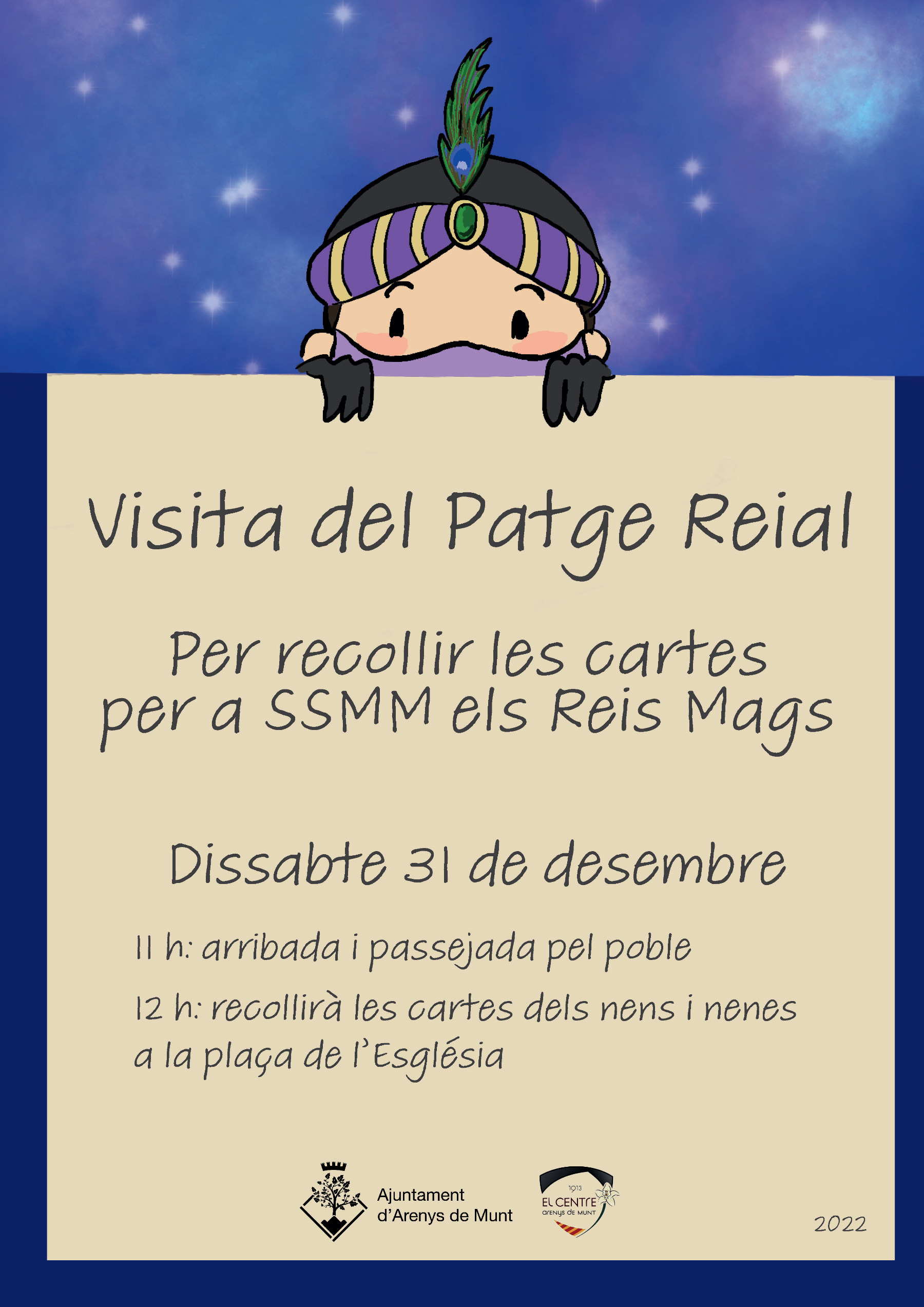 Cartell Patge Reial 2022