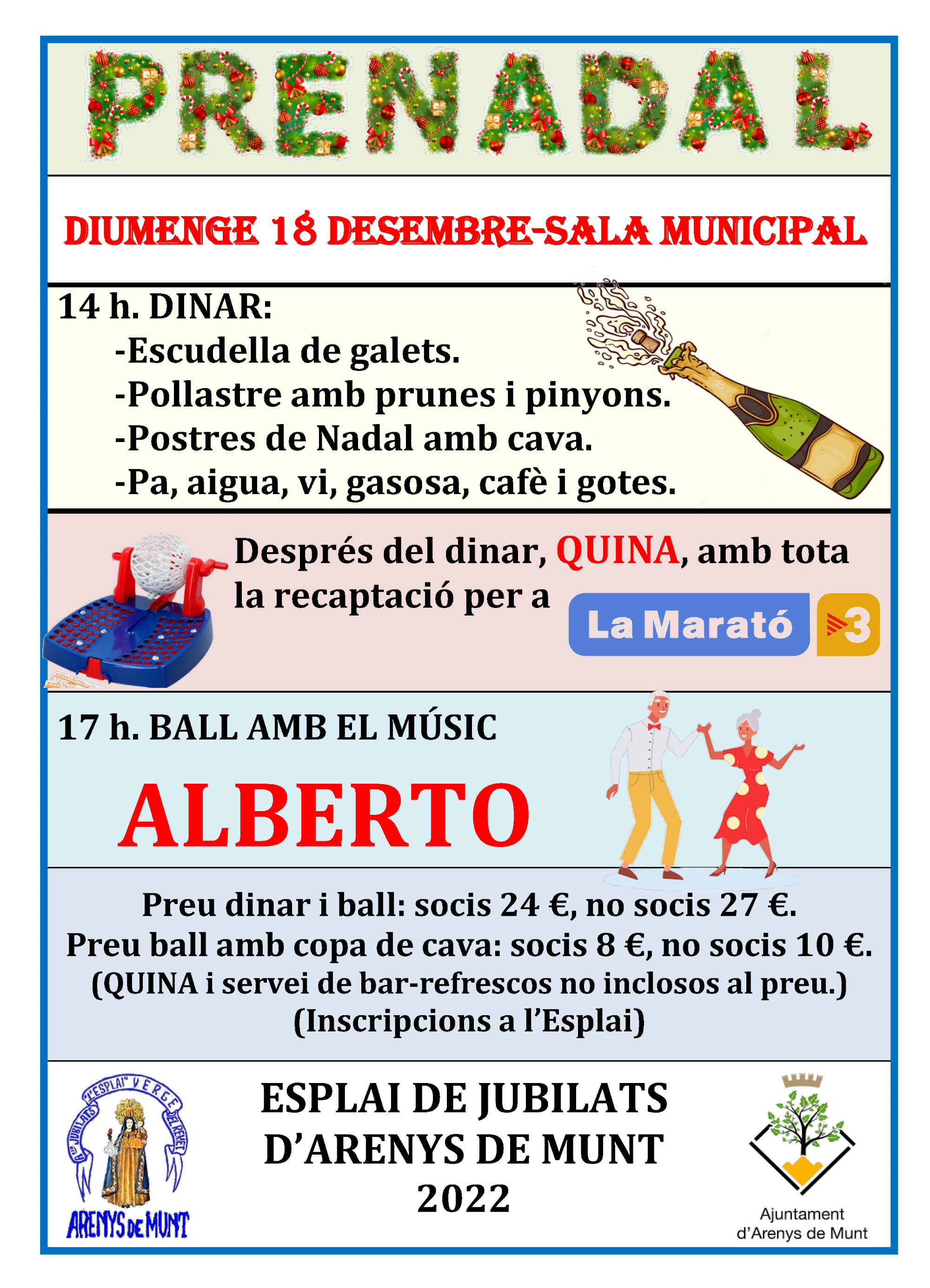 Cartell Prenadal Esplai 18-12-22