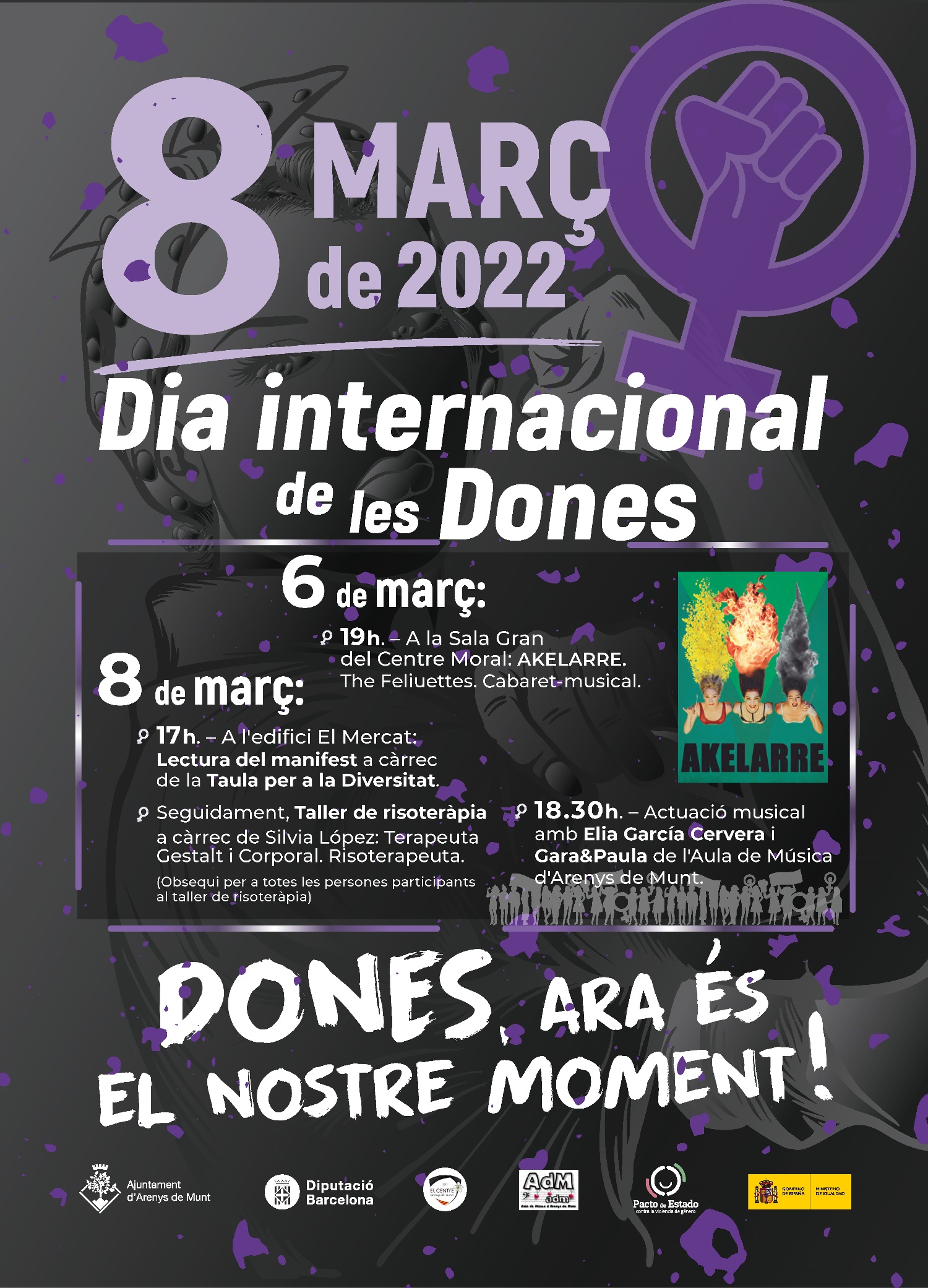 Cartell Dia Internacional de les Dones 2022