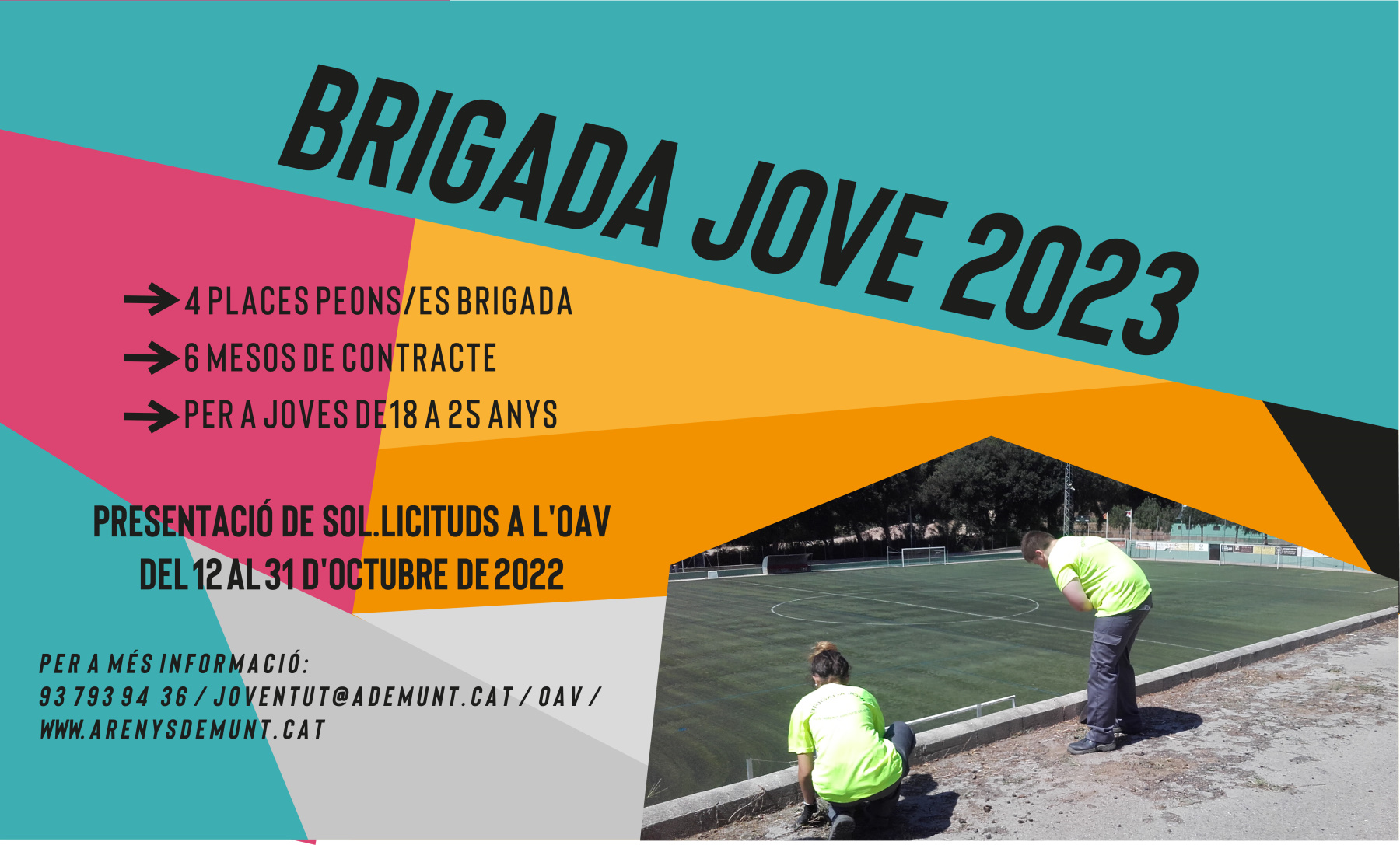 S??obre el període de sol·licituds per participar al projecte de la Brigada Jove 2023