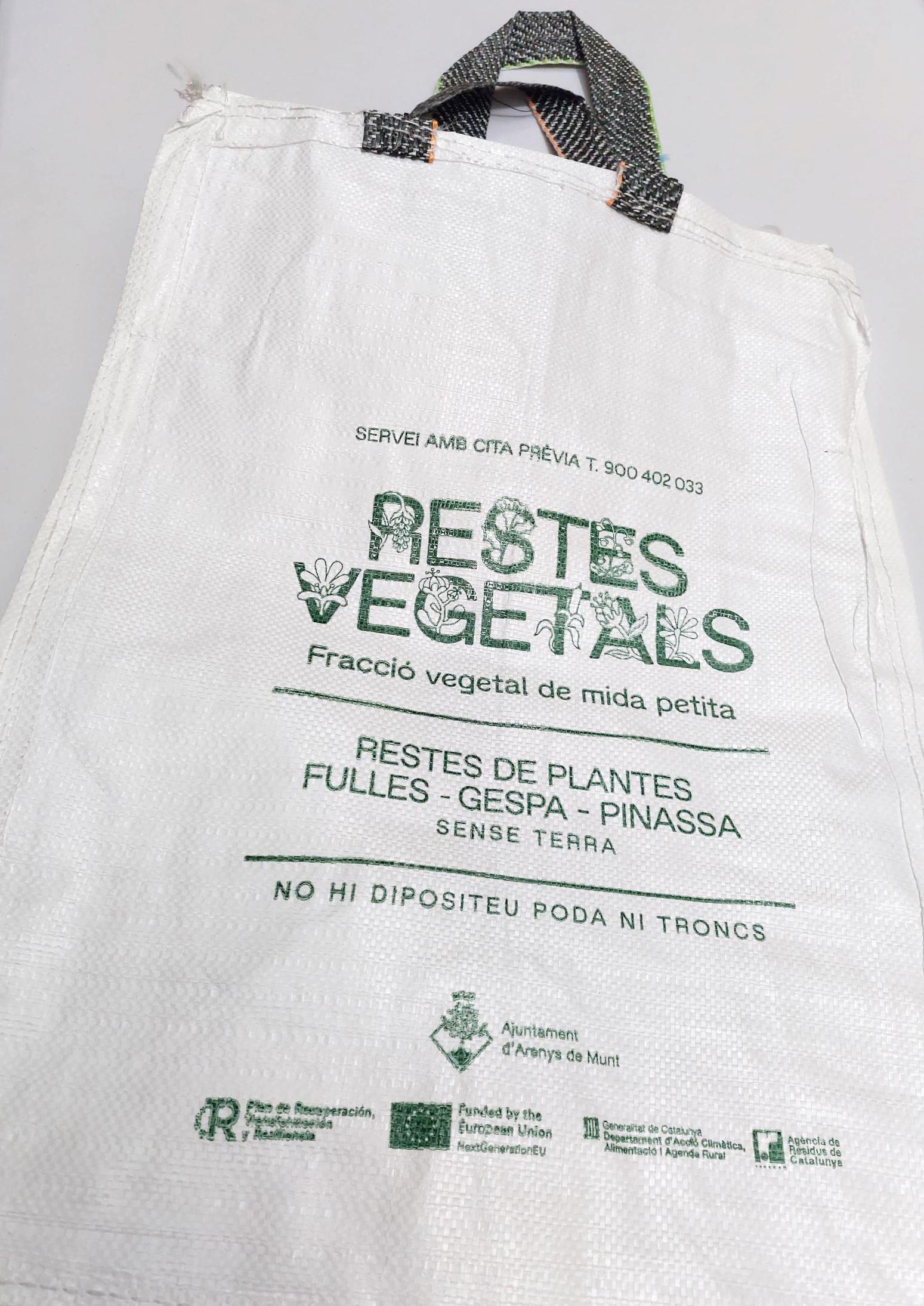Recollida porta a porta de la fracció vegetal