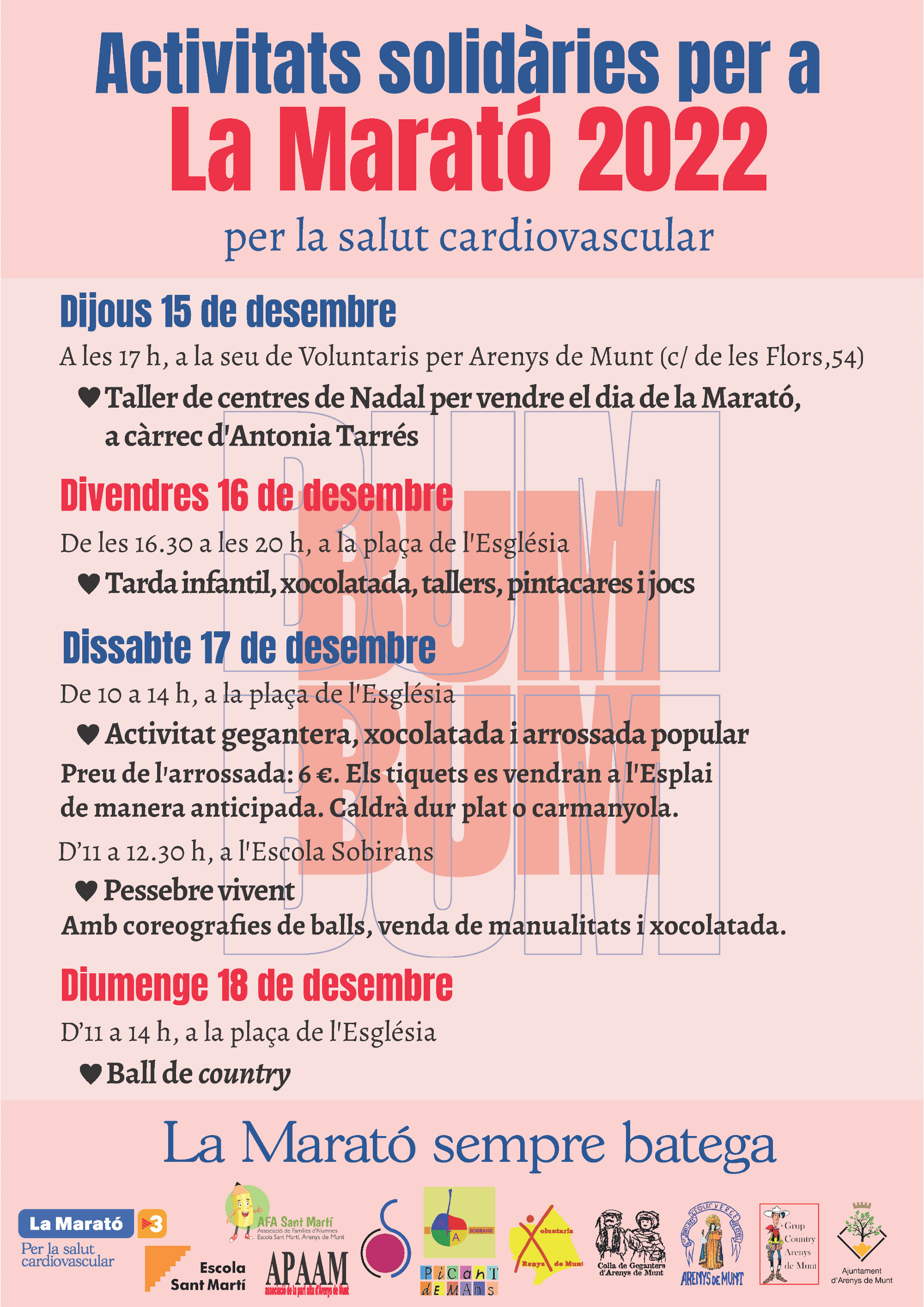 Cartell Marat&oacute; 2022