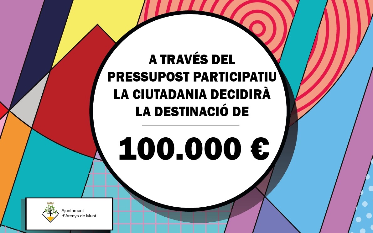 Ja es poden votar les propostes del Pressupost Participatiu 2023