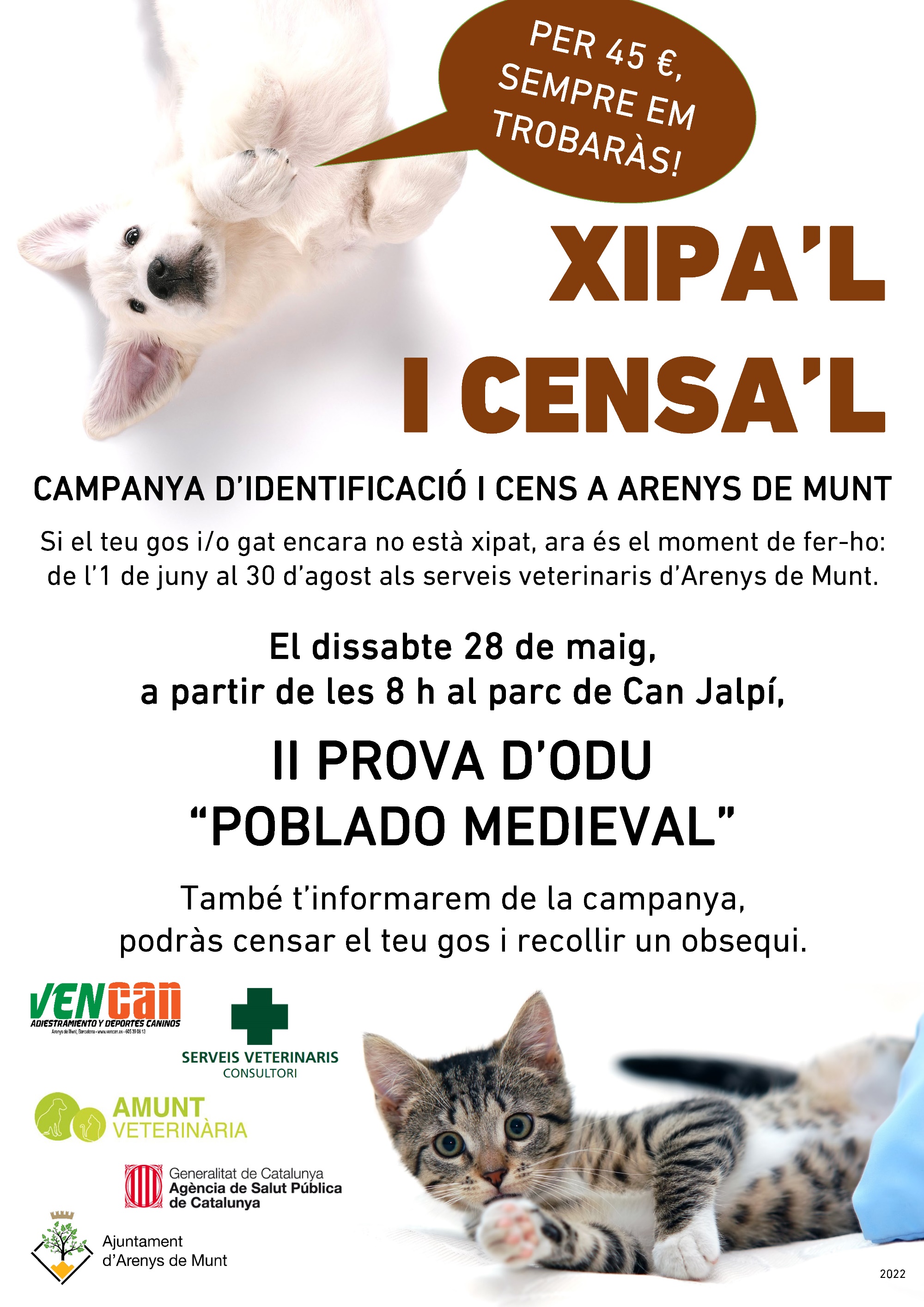 Cartell Xipa'l i censa'l maig 2022
