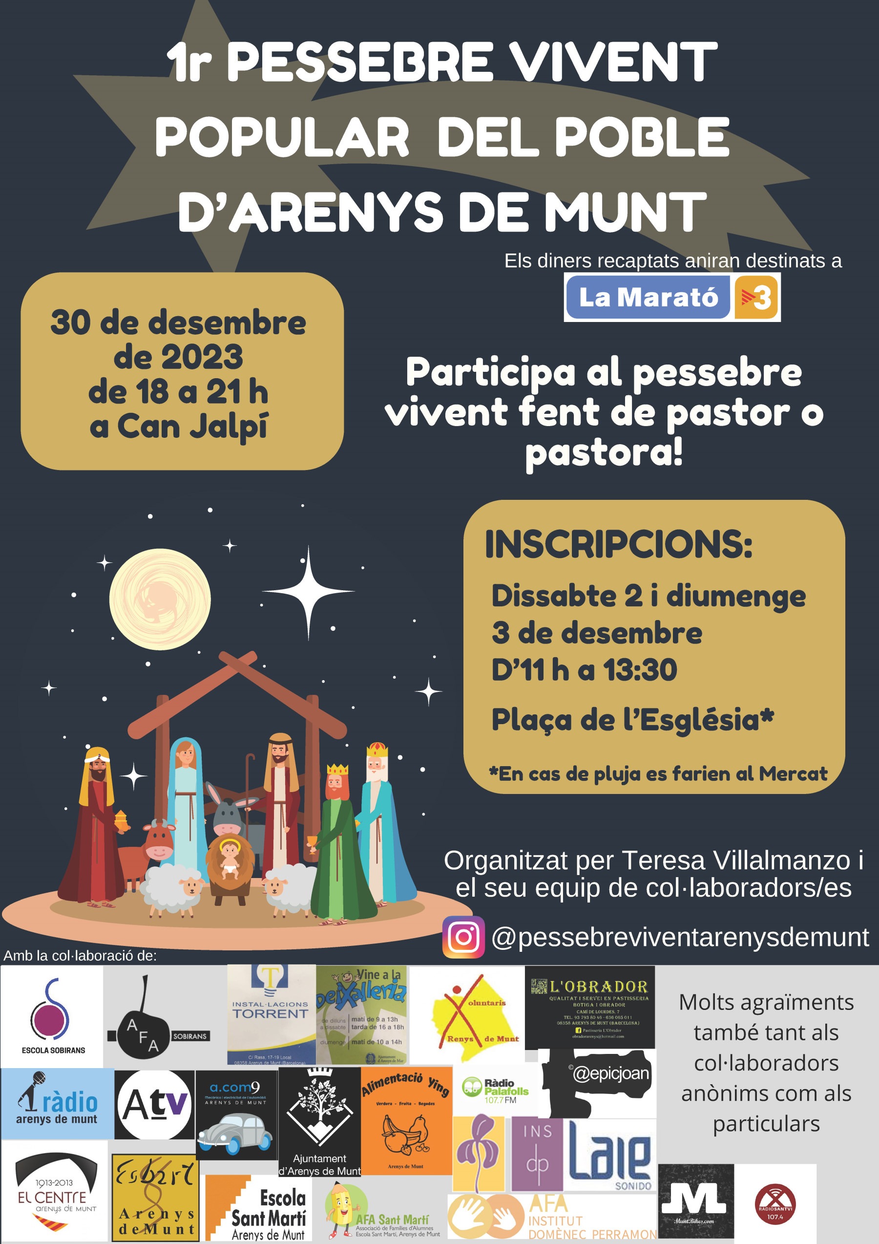 Inscripcions pessebre vivent