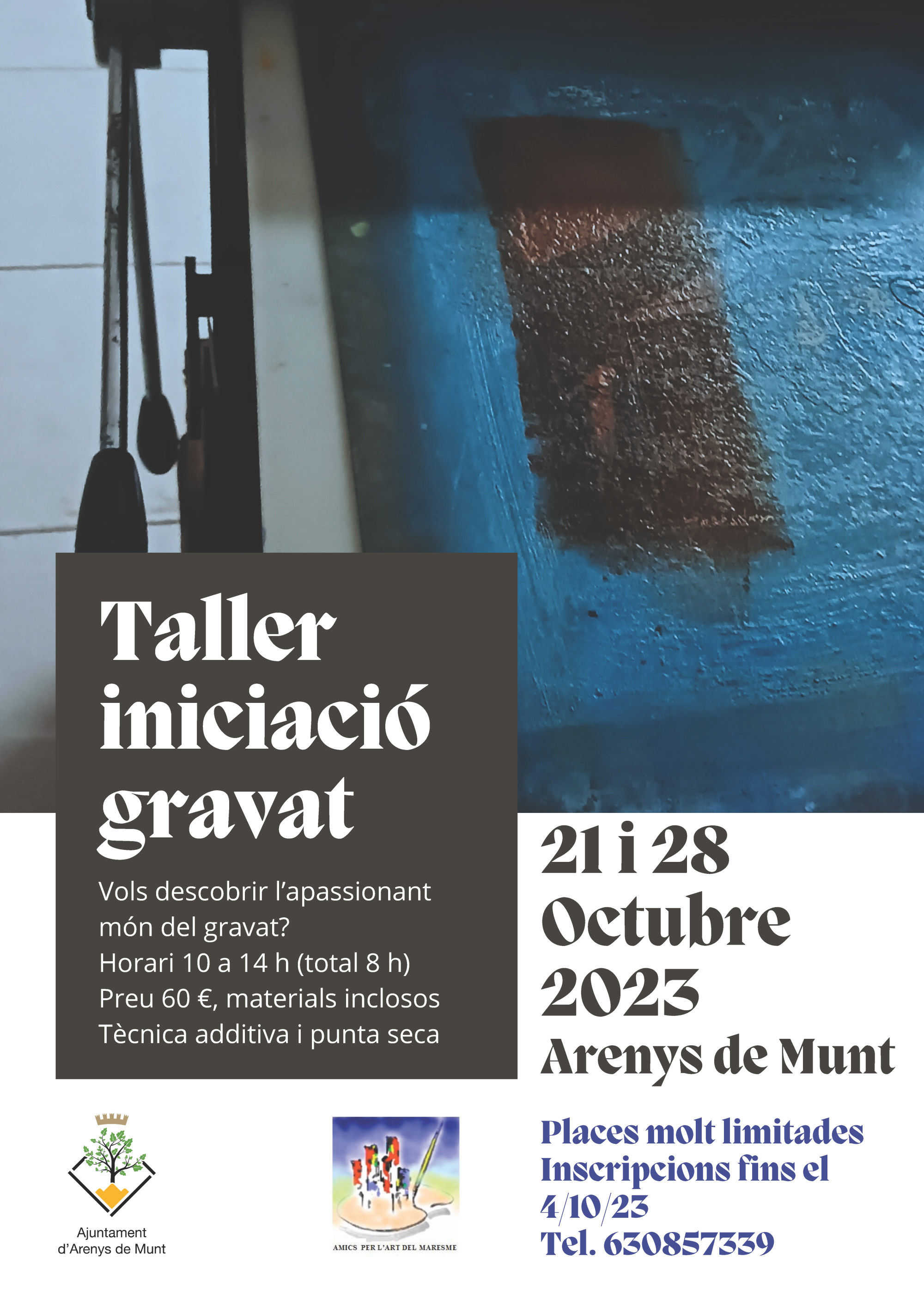 Taller de gravat Amics per l'Art