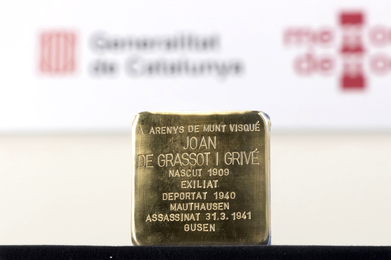 Llamborda Stolpersteine a Joan de Grassot i Grivé