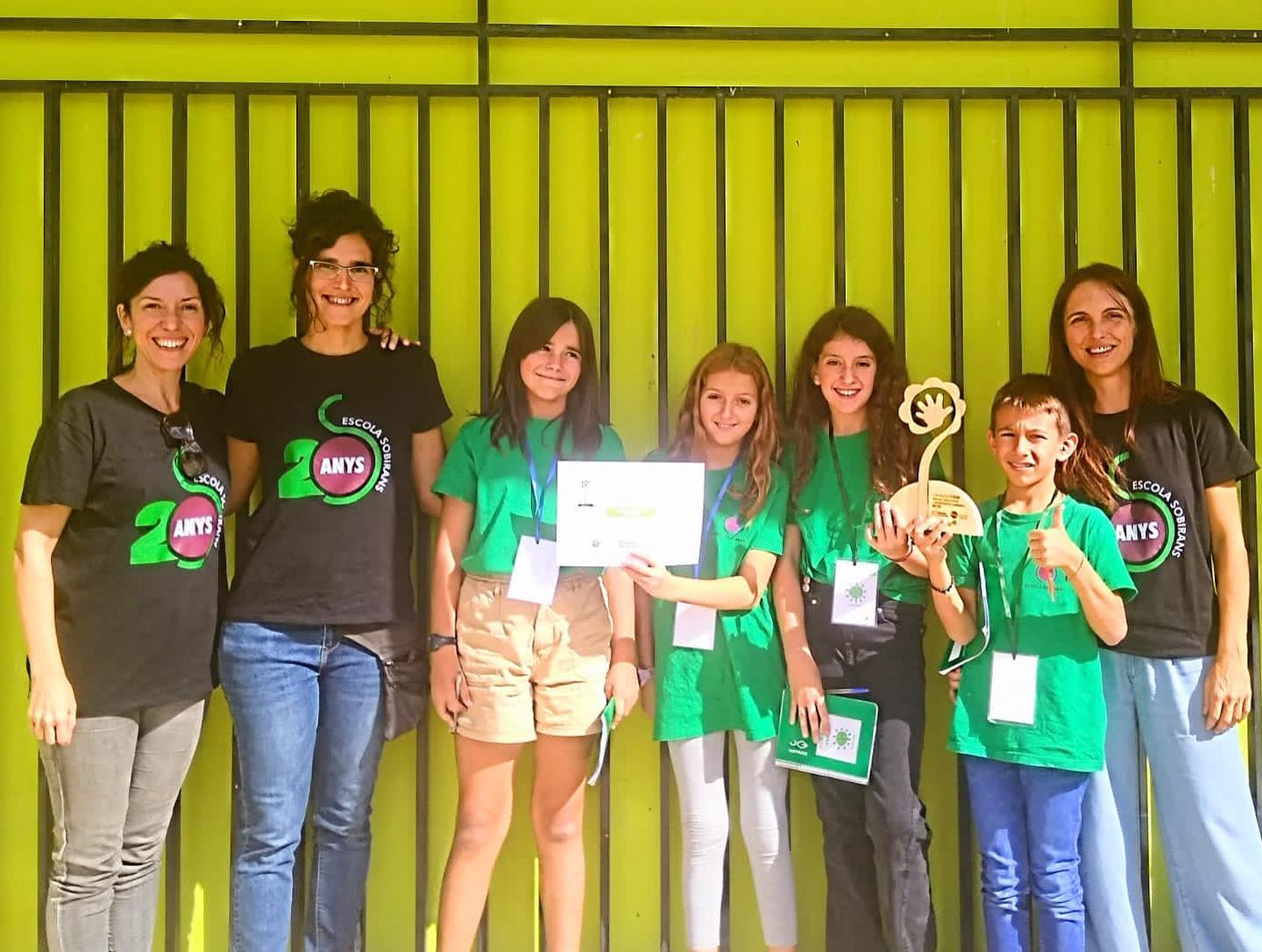 L'Escola Sobirans guanya el premi Escola, Agricultura i Alimentació Ecològica 2023