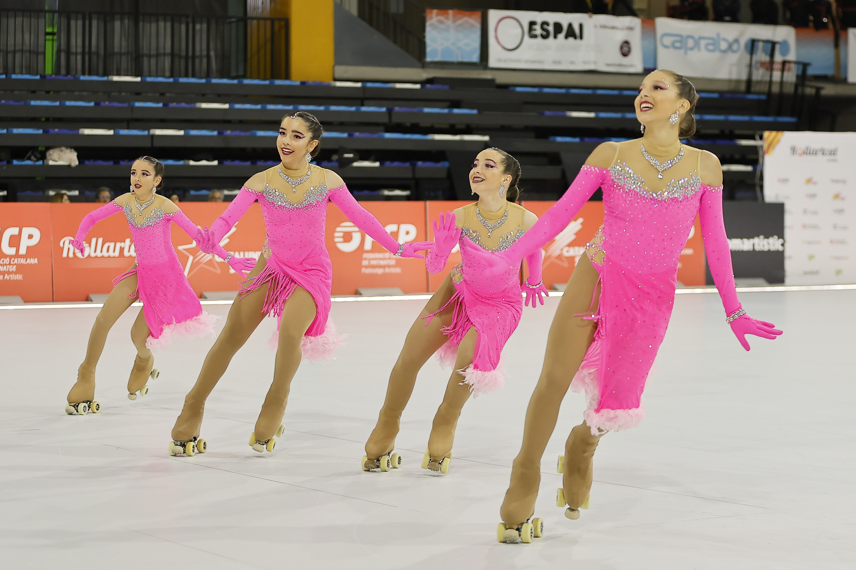 Laia Molons, campiona de Catalunya de patinatge artístic