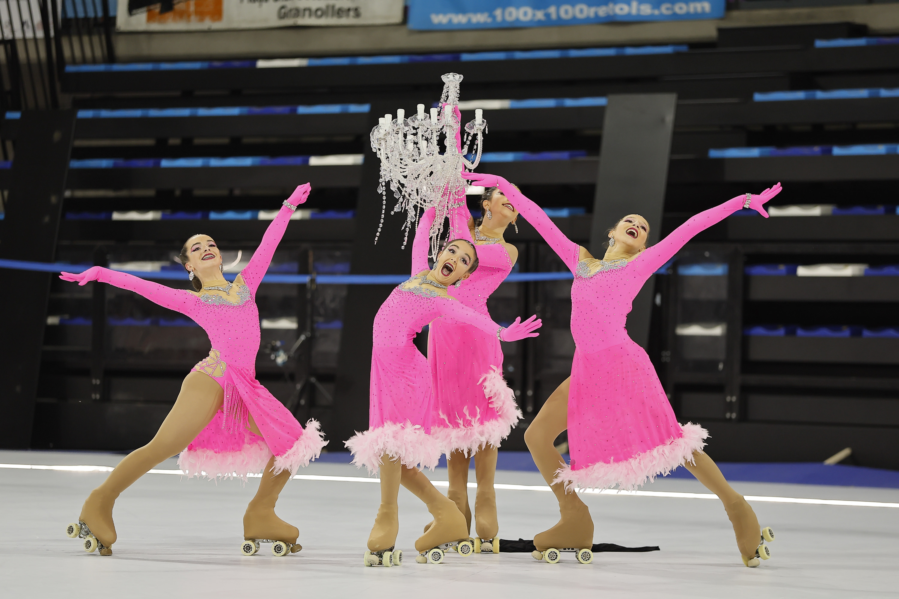 Laia Molons, campiona de Catalunya de patinatge artístic