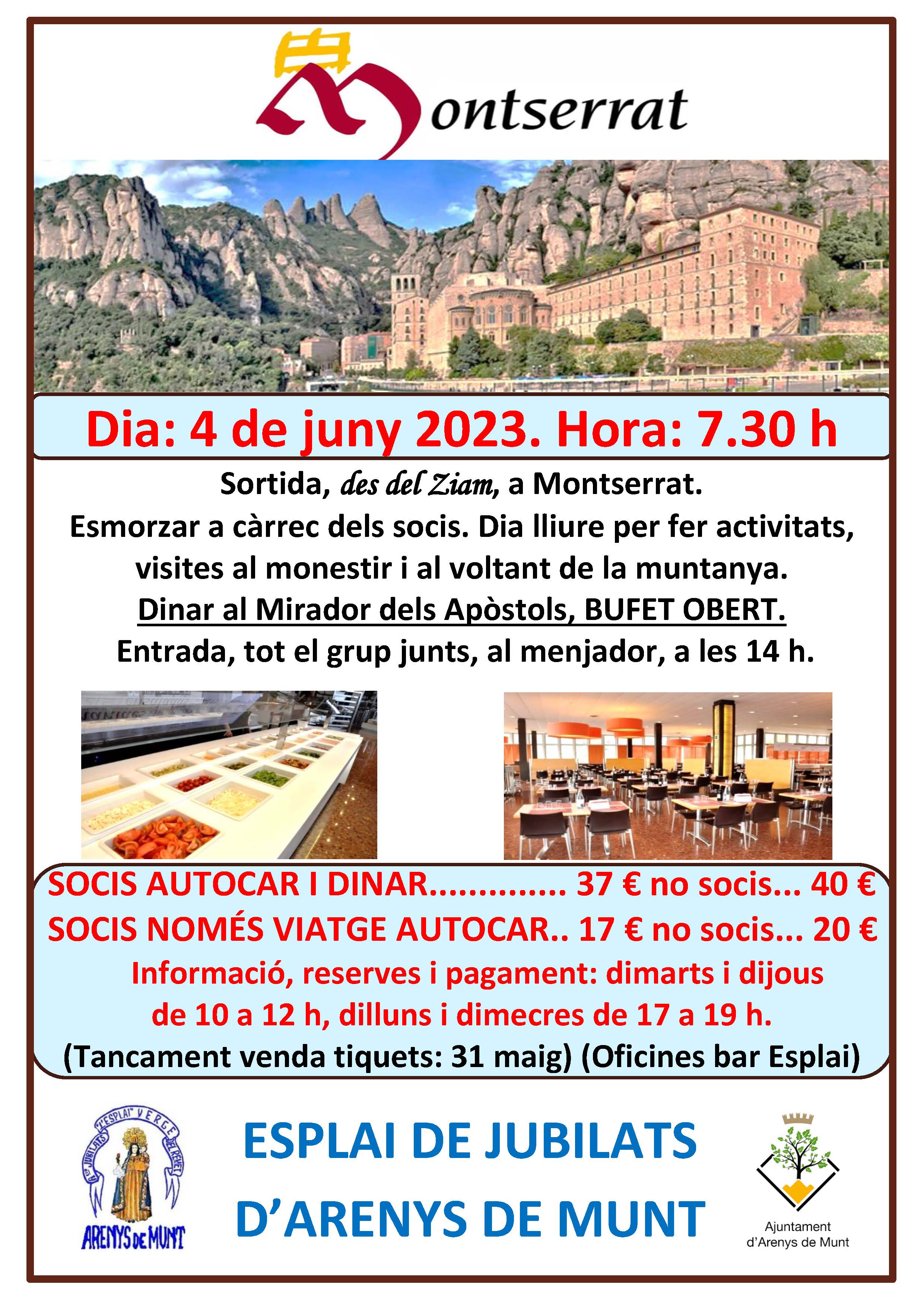 Sortida Esplai a Montserrat