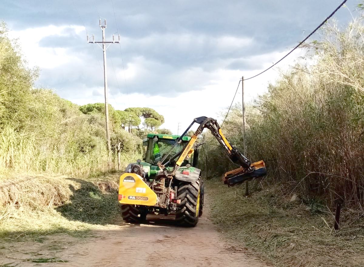 Arranjament dels camins del Pla de prevenció d'incendis