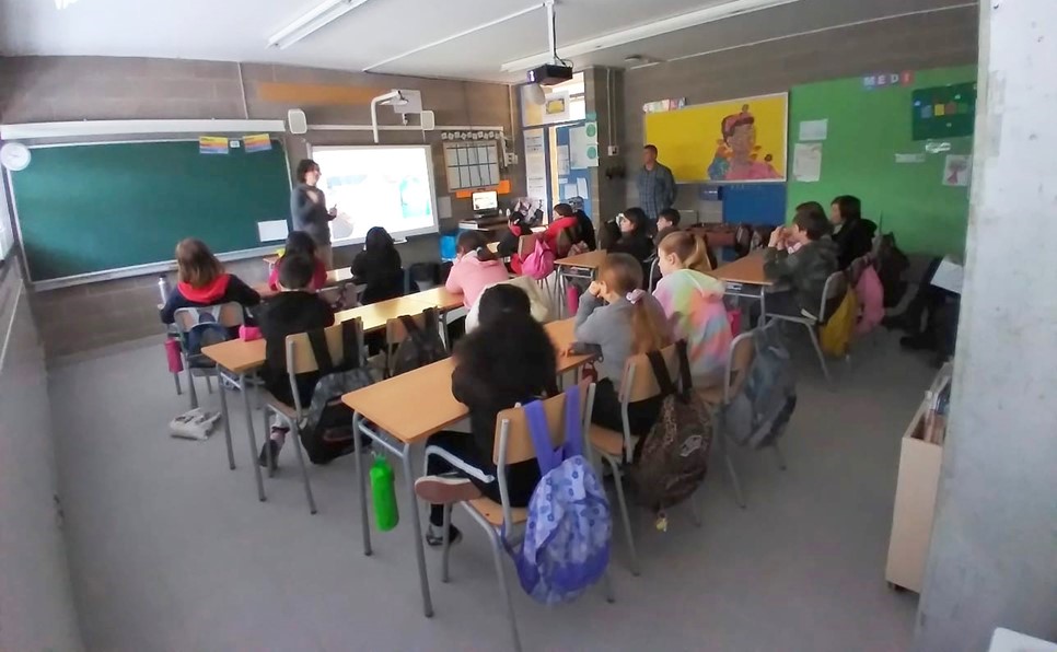 Canvi d'acció contra canvi climàtic a l'Escola Sobirans