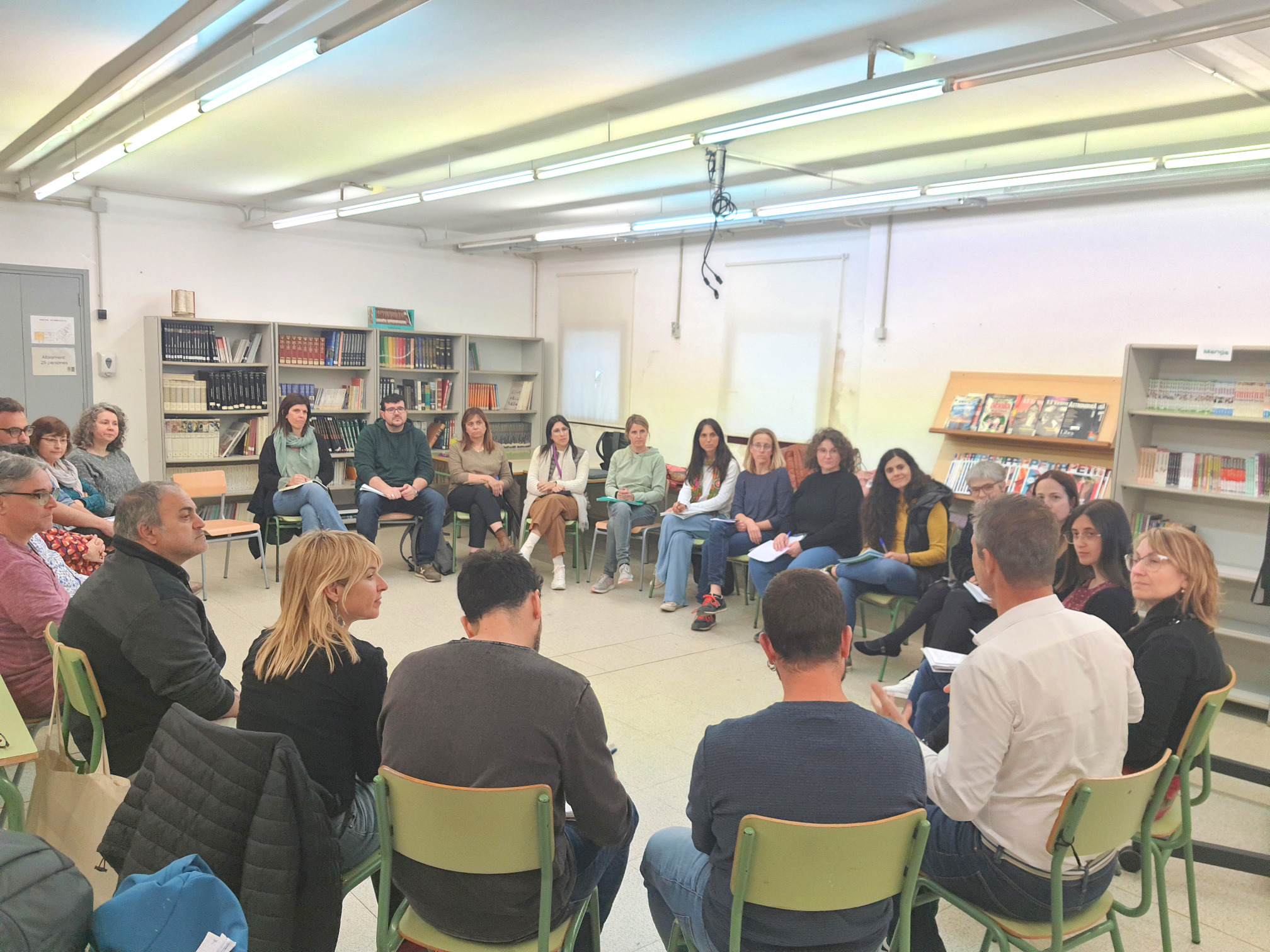 Trobada de pràctiques restauratives per a centres educatius