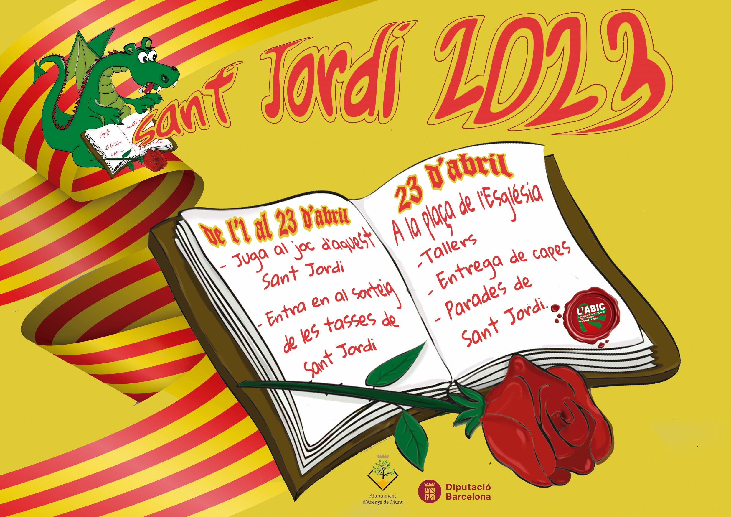 Campanya de Sant Jordi per a la dinamització del comerç