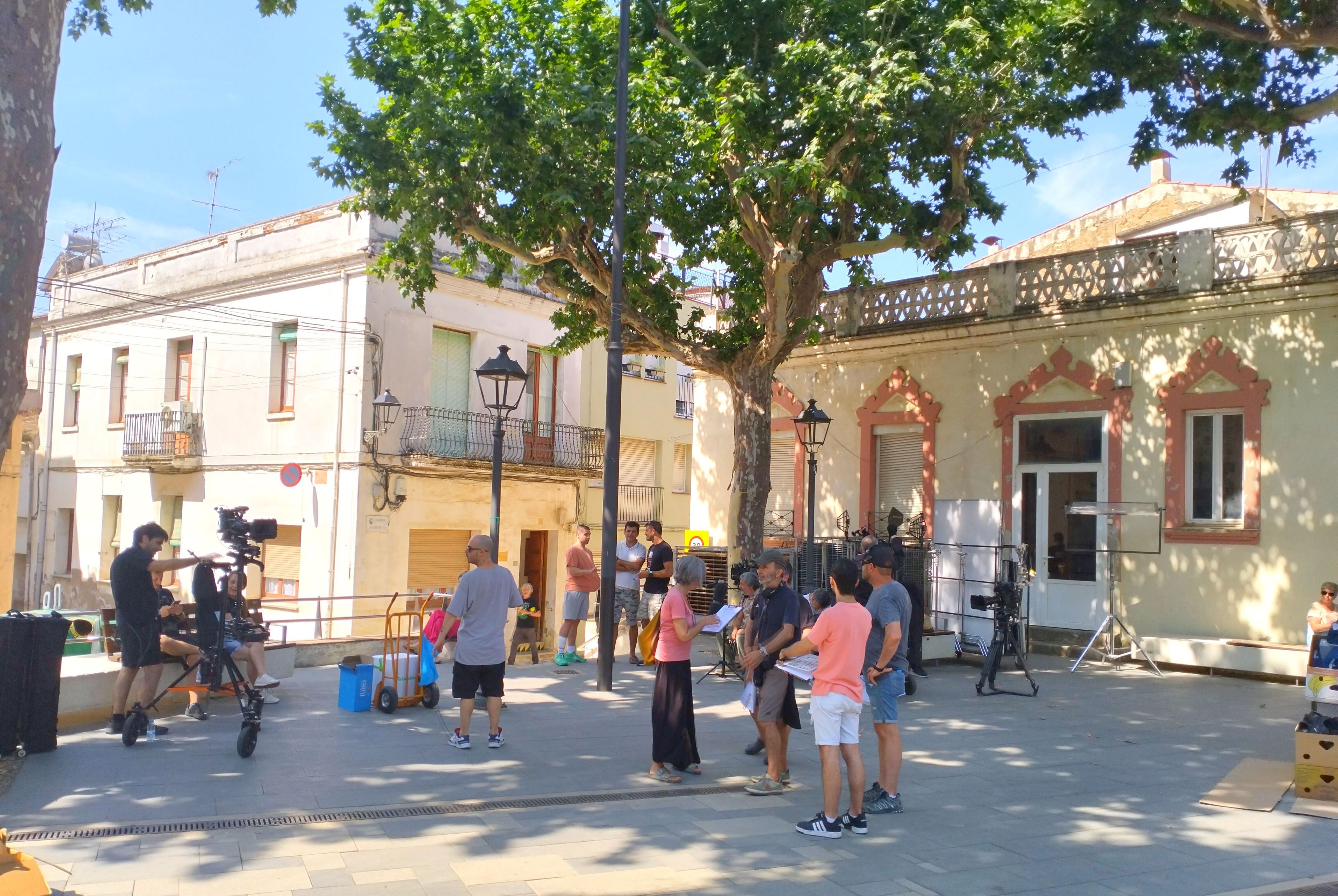 El mercat de dilluns d'Arenys de Munt, protagonista a la telenovel·la 