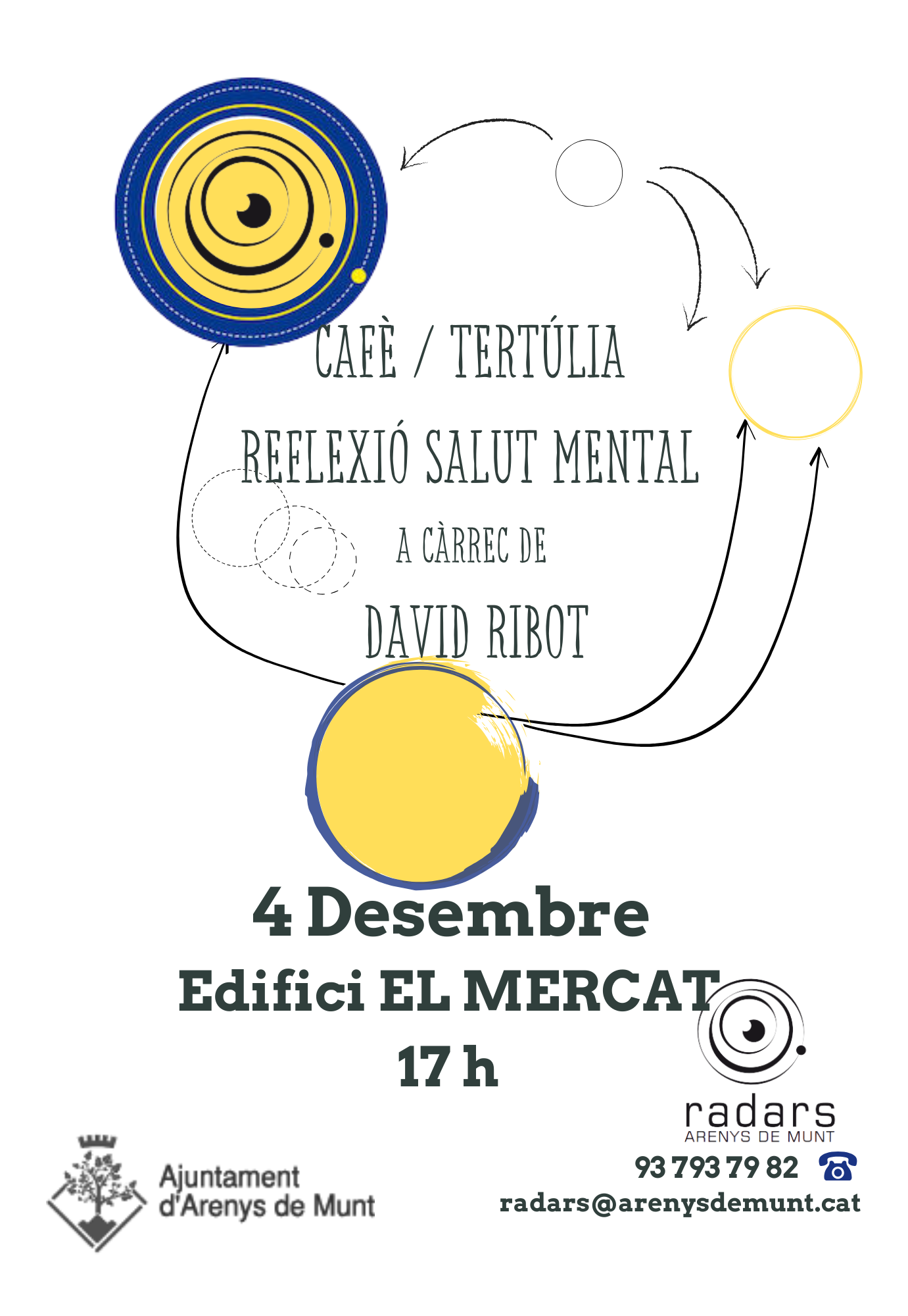 Cafè tertúlia sobre salut mental