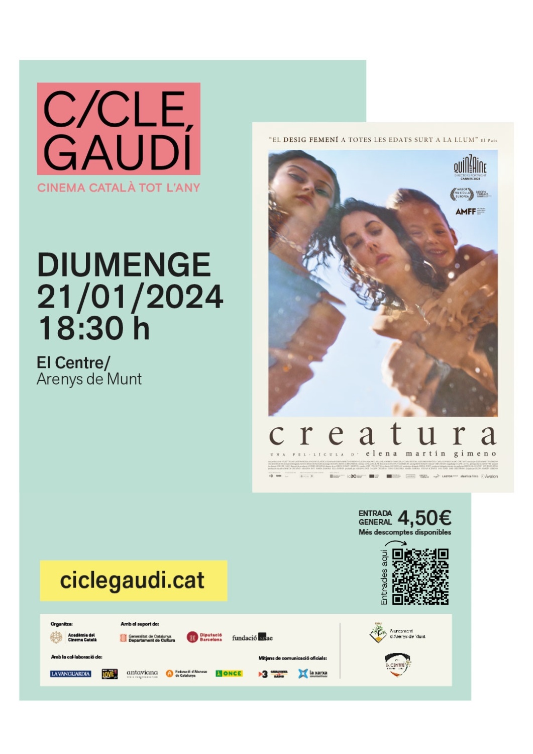 Cartell Centre Creatura 21-1-24
