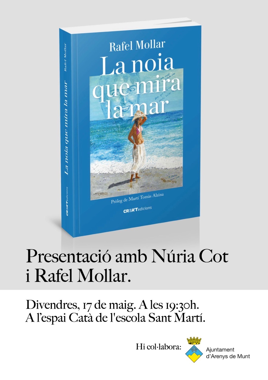 Cartell Presentació 'La noia que mira la mar' 17-5-24