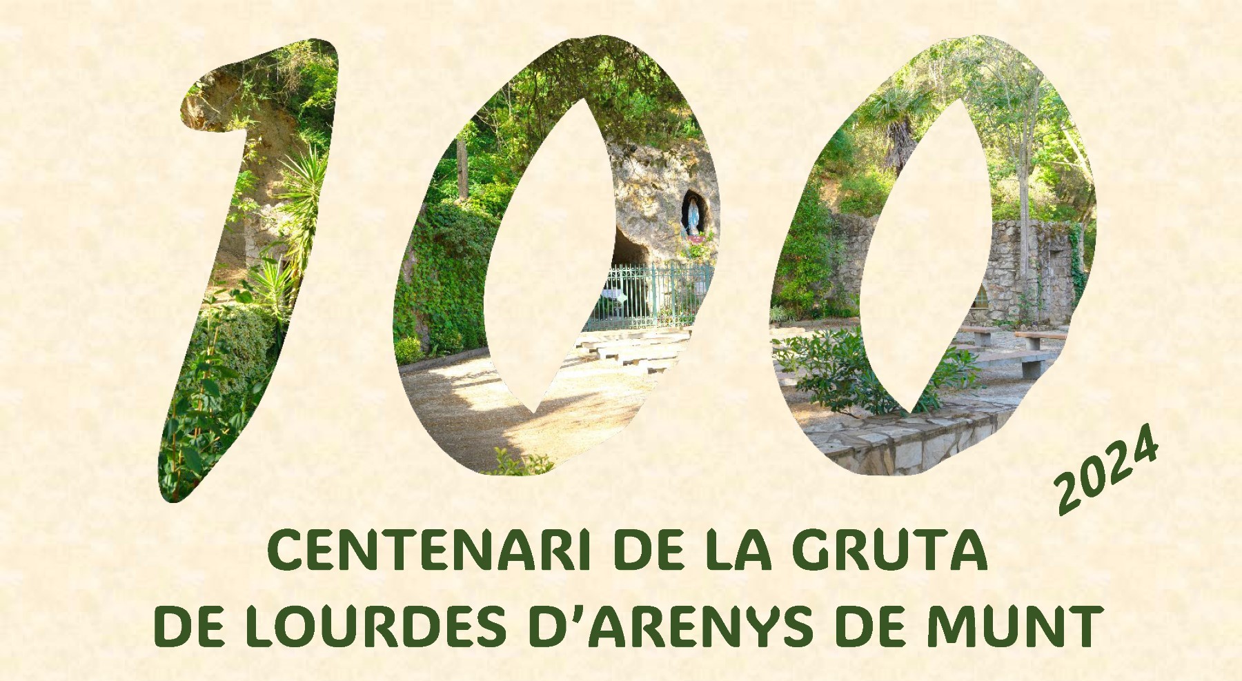 La gruta del Santuari de Lourdes d'Arenys de Munt celebra els cent anys