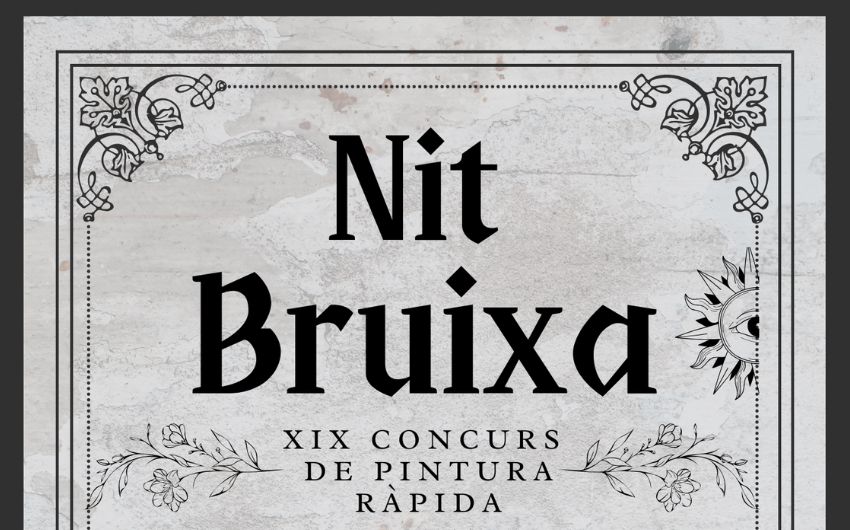 Concurs Nocturn de Pintura Ràpida Nit Bruixa