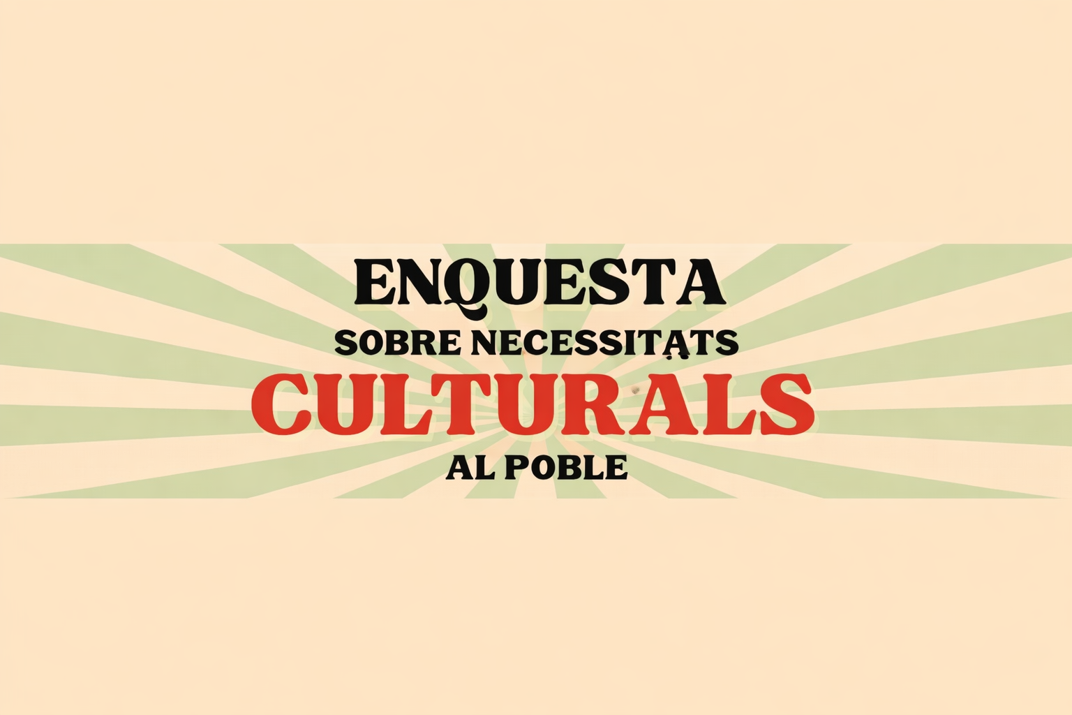 L�??Ajuntament impulsa una enquesta per conèixer les necessitats culturals del municipi