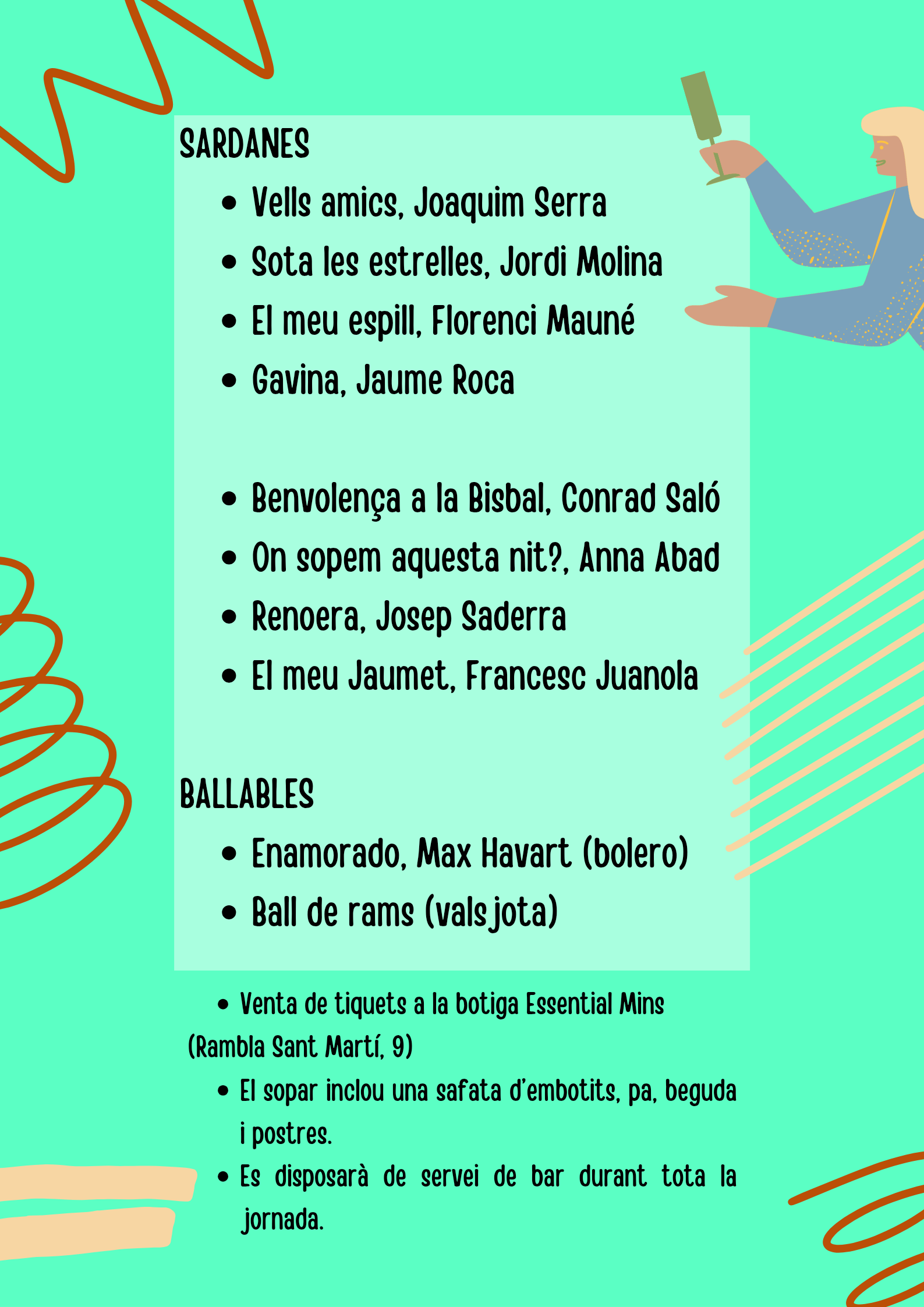 Cartell de la Diada de la persona associada