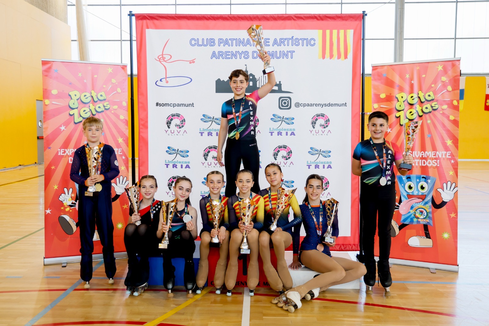 El Club Patinatge Arenys de Munt triomfa al Campionat d'Espanya inline celebrat al municipi