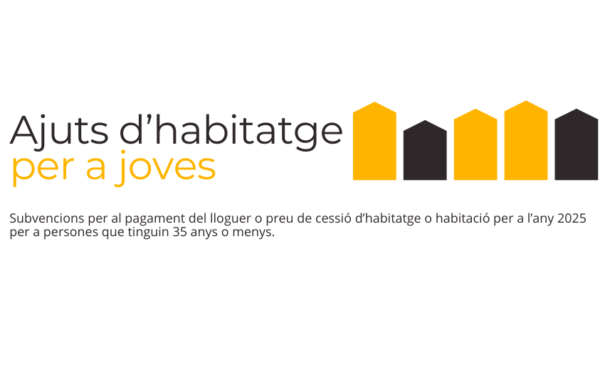 Ajuts d'habitatge per a joves