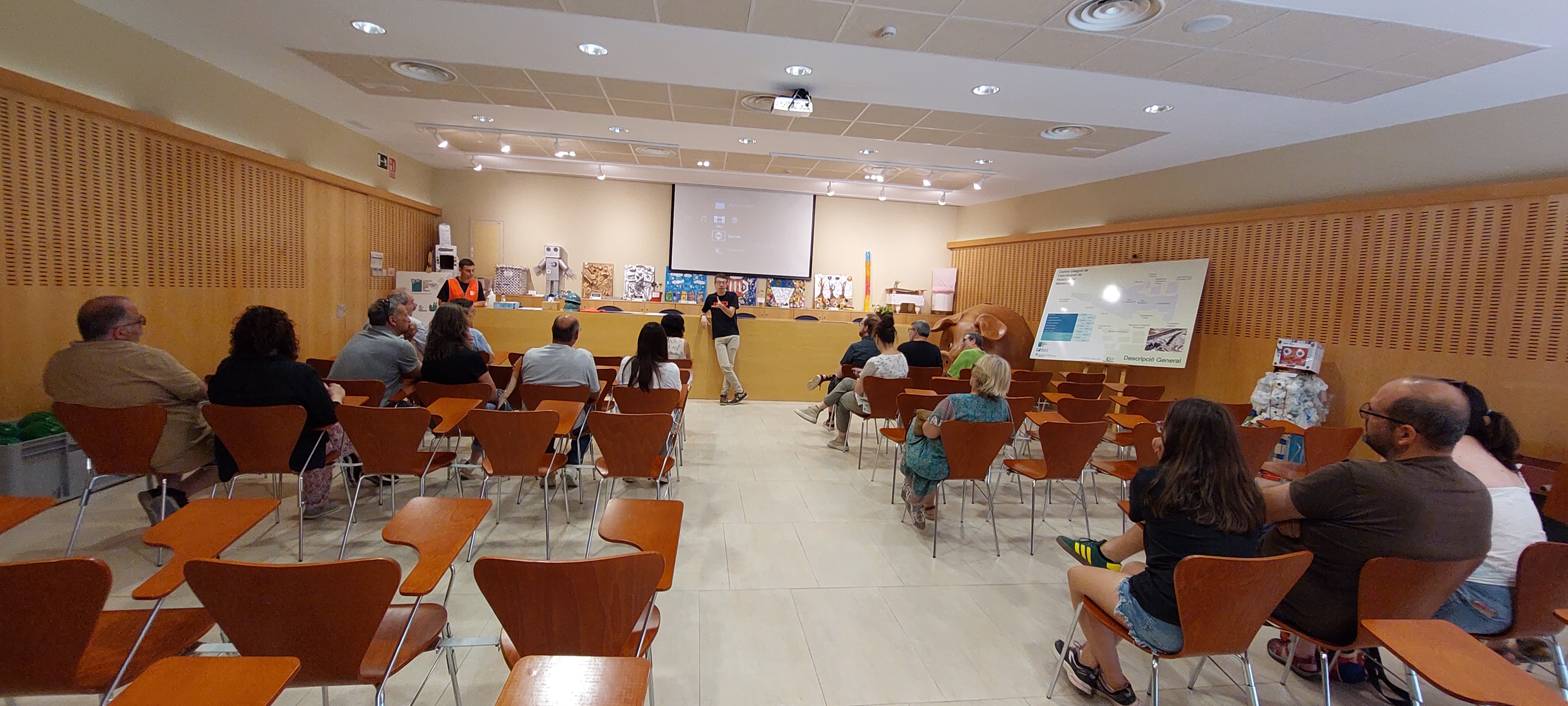 Visita al Centre de Valorització de Residus del Maresme