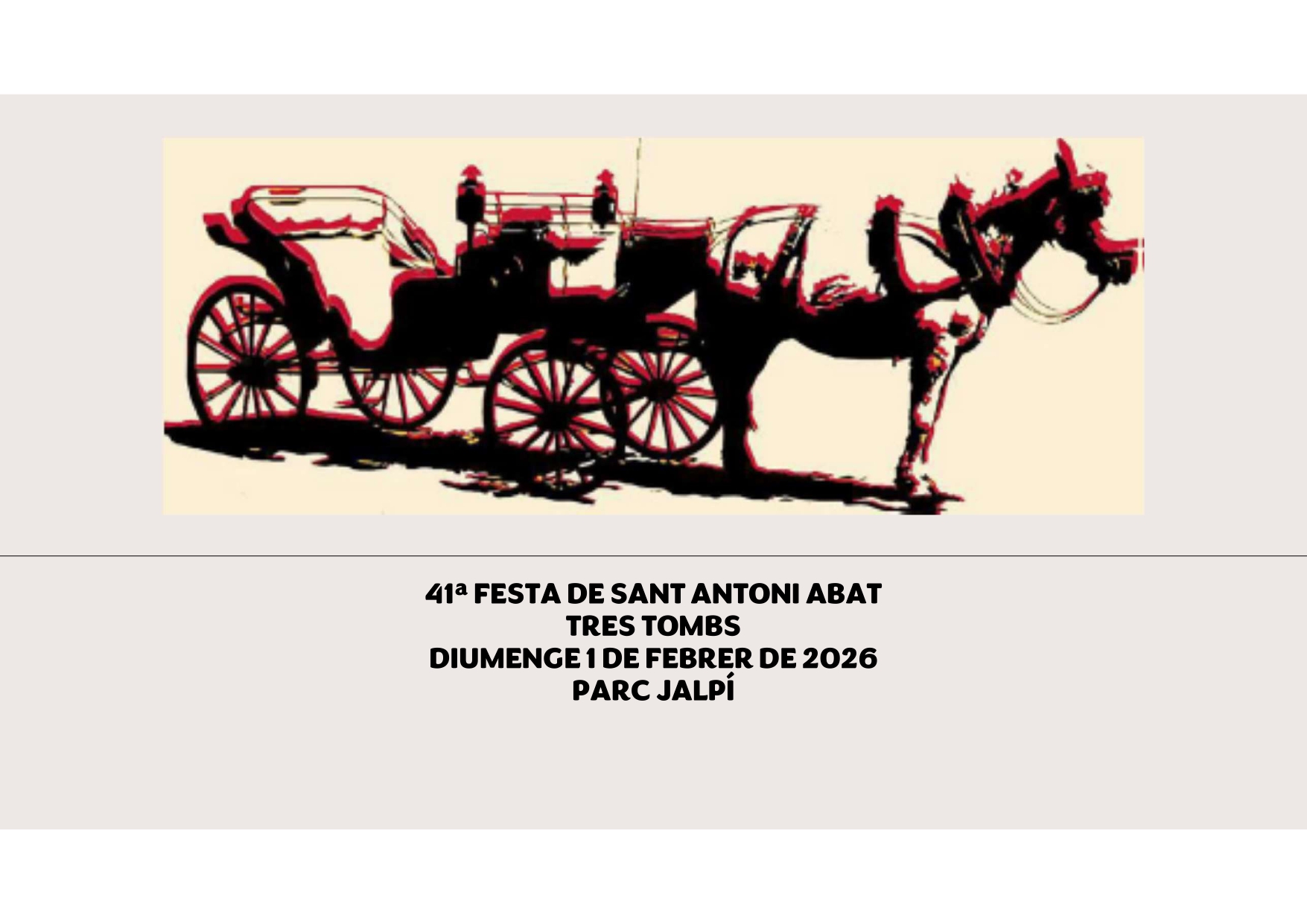 41a Festa de Sant Antoni Abat - Tres Tombs 
