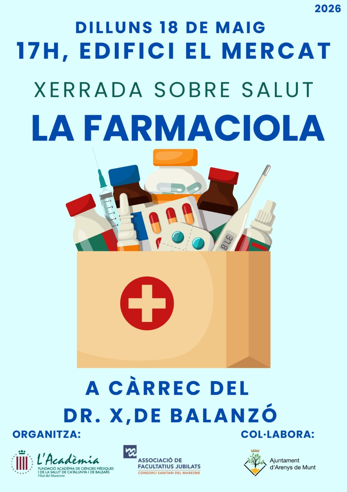 Xerrada sobre salut: la farmaciola
