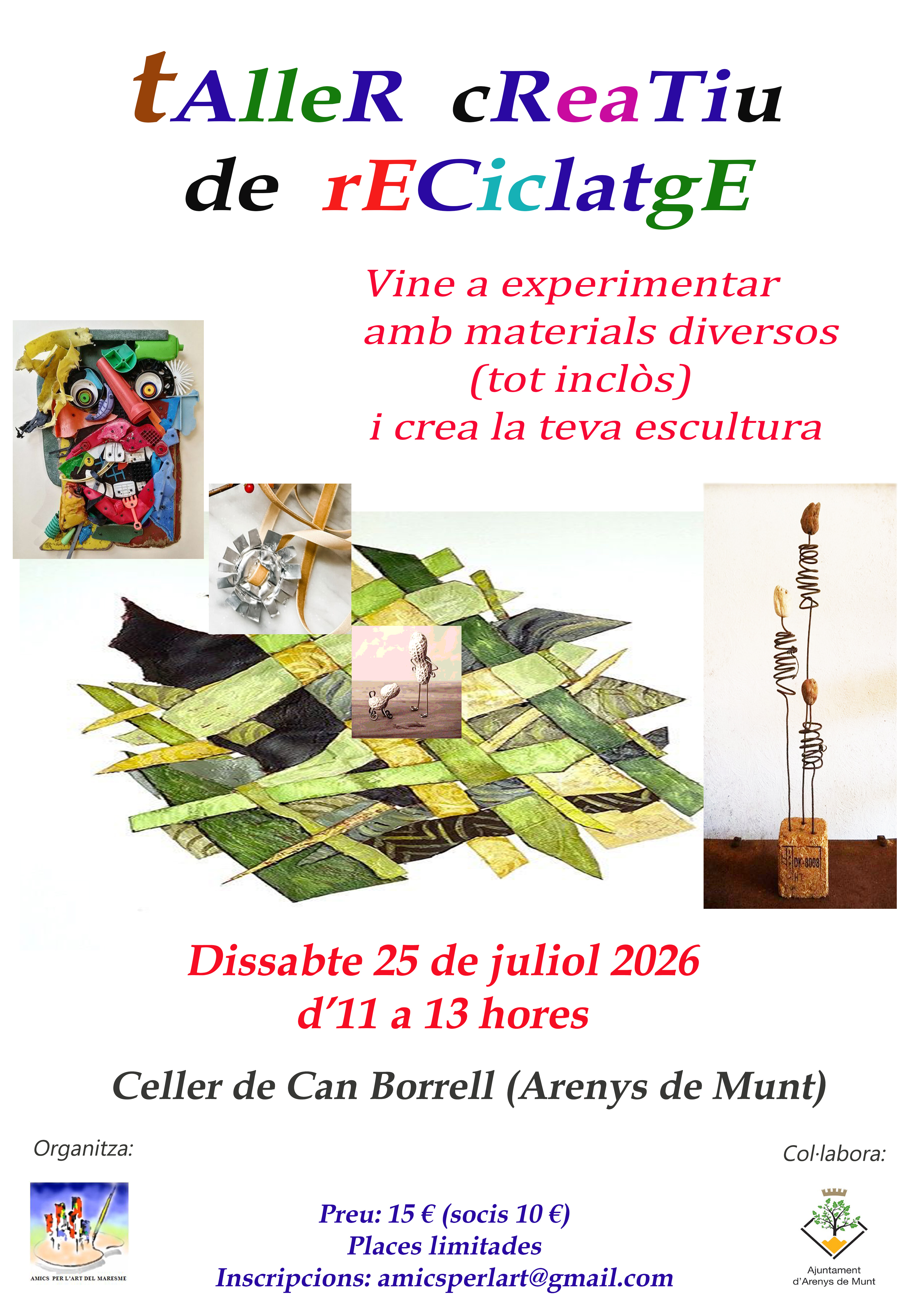 Taller creactiu de reciclatge