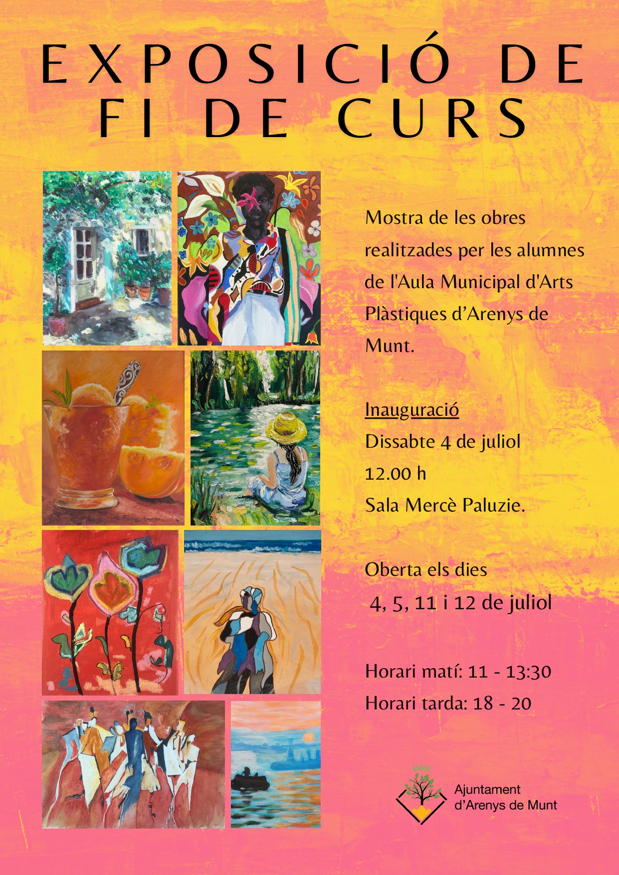 Exposici&oacute; alumnes aula de pintura