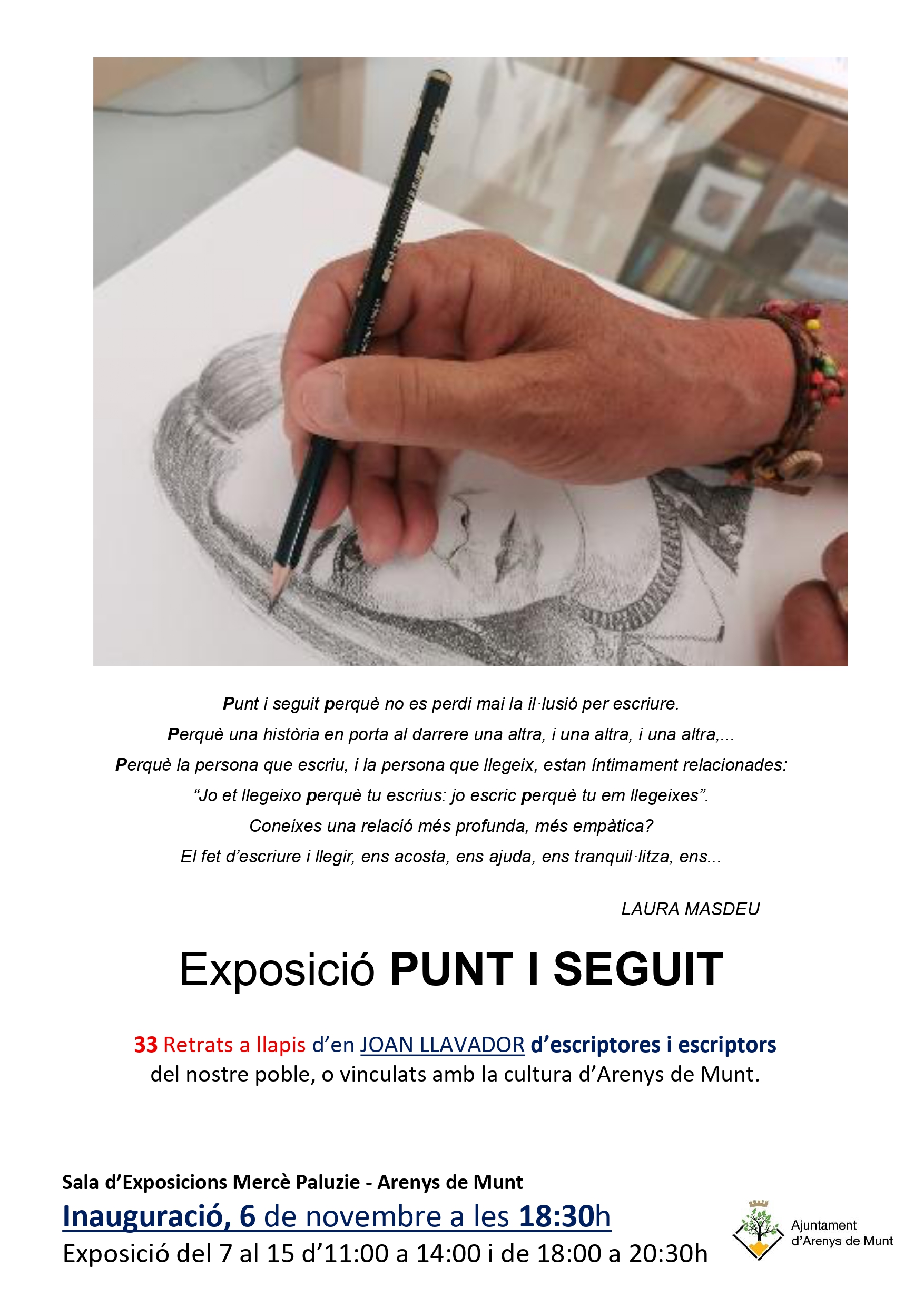 Exposici&oacute; Punt i Seguit de Joan Llavador