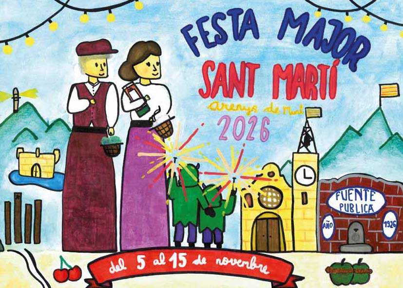 JA ÉS AQUÍ EL PROGRAMA DE LA FESTA MAJOR - SANT MARTÍ 2026 !