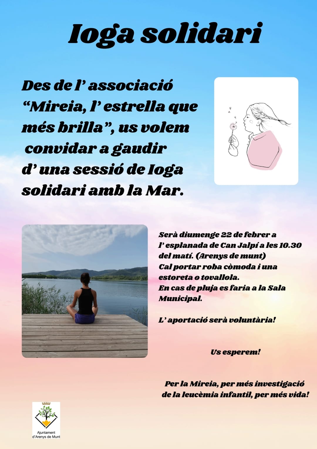 Ioga solidari per la cura de la leuc&egrave;mia infantil