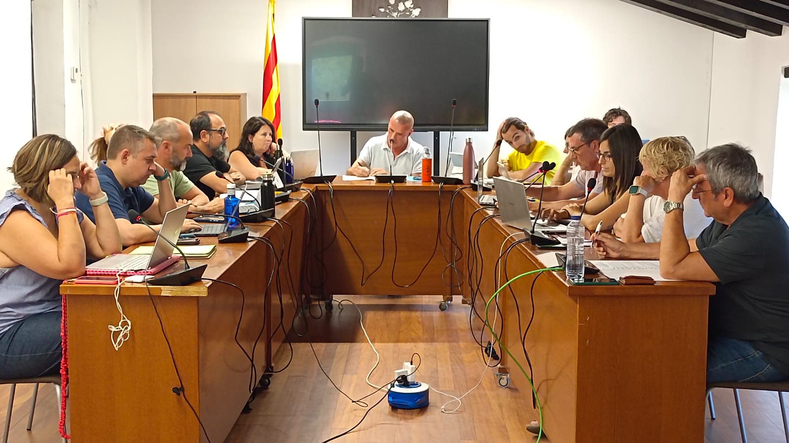 El ple ratifica la candidatura d'Arenys com a Ciutat Gegantera
