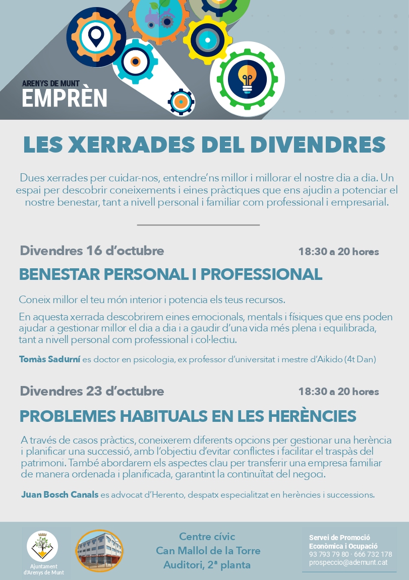 Xerrades del divendres